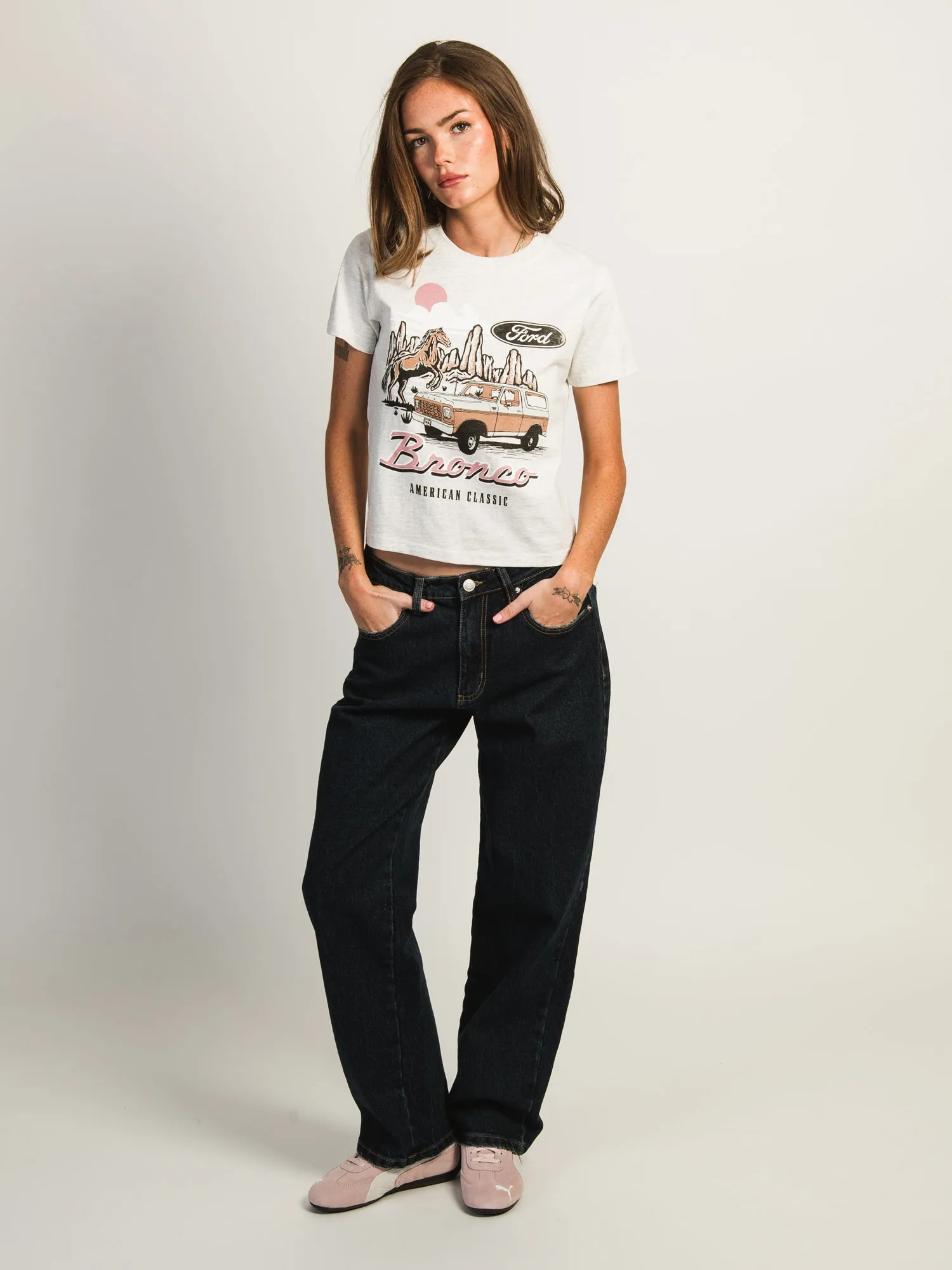 BRONCO BOXY FIT TEE sold by Boathouse product image thumbnail 3