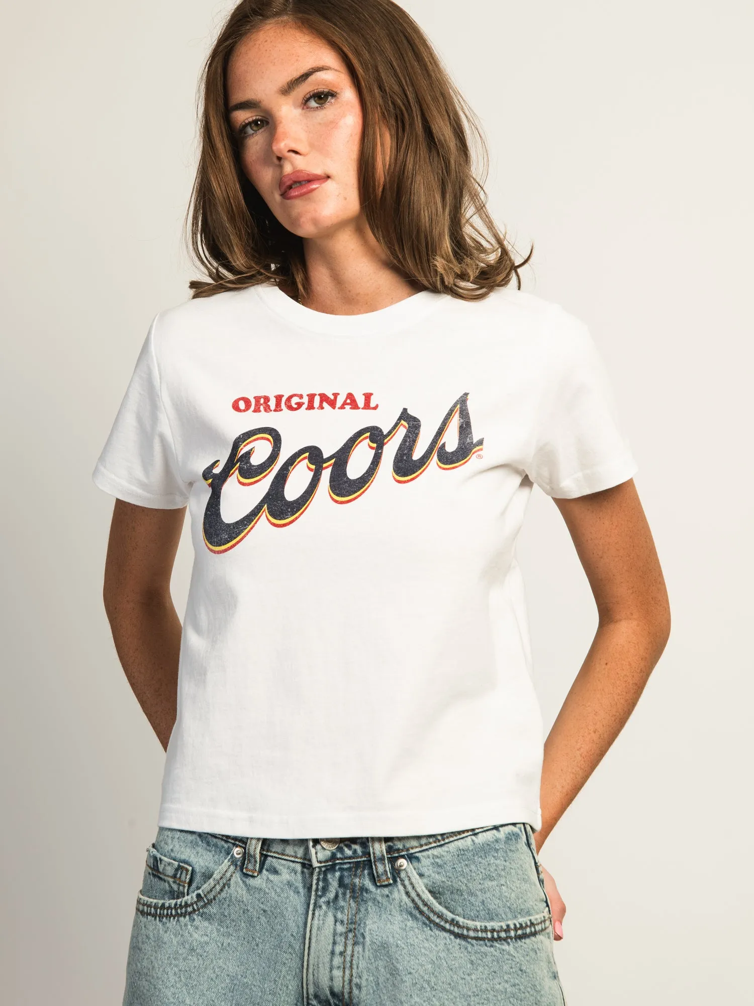 OG COORS LOGO BOXY FIT TEE sold by Boathouse product image thumbnail 4