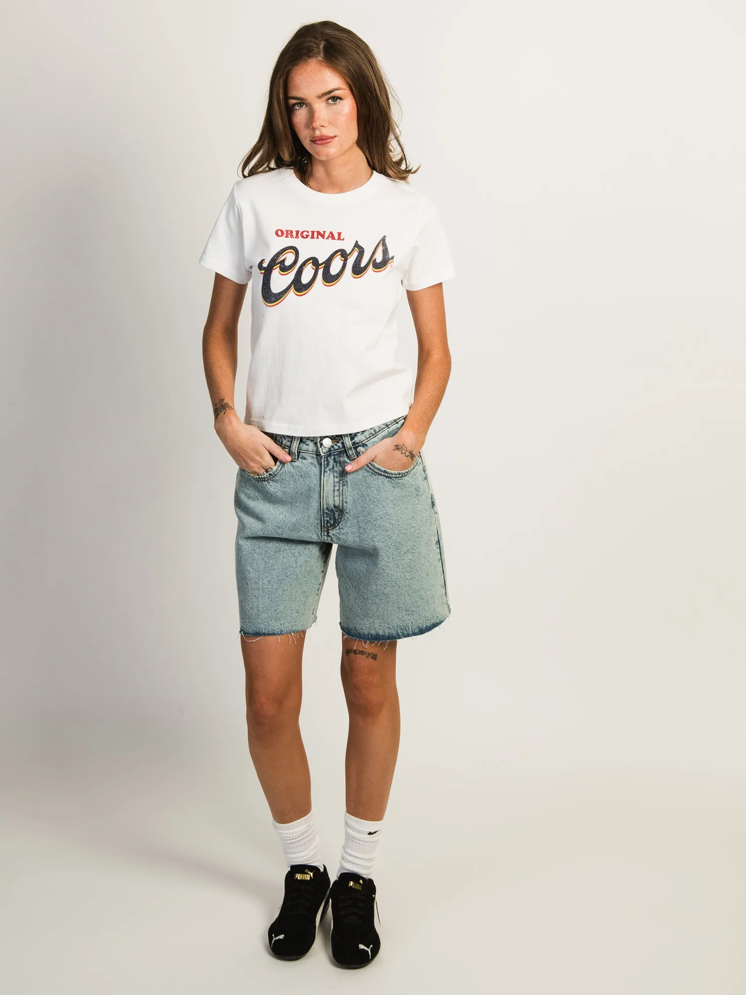 OG COORS LOGO BOXY FIT TEE sold by Boathouse product image thumbnail 3