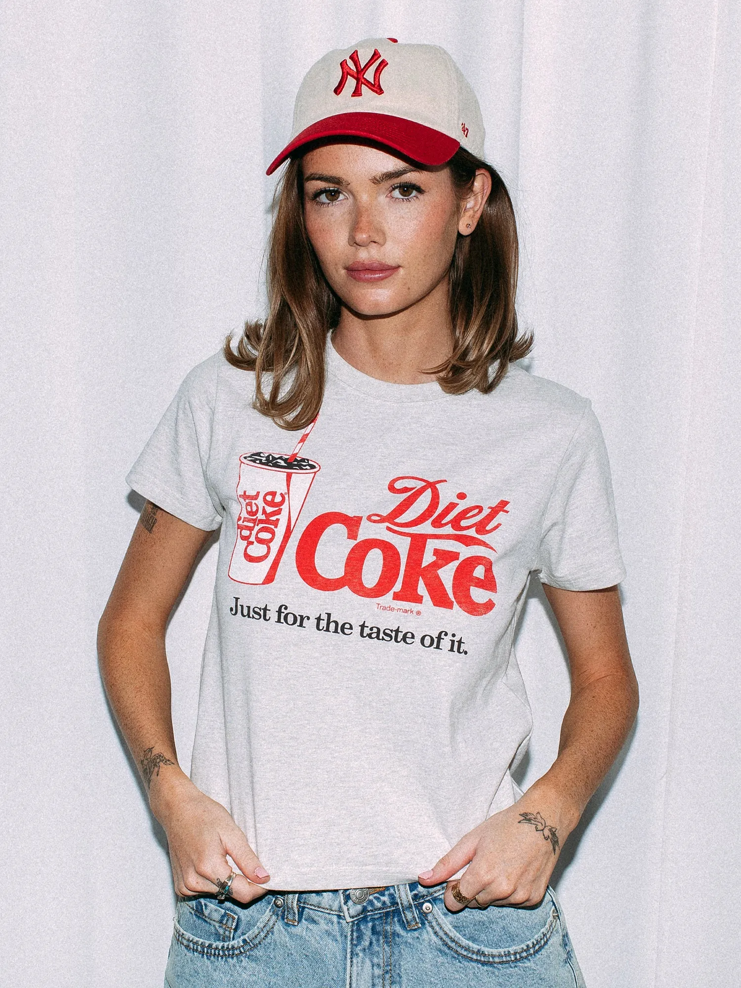 DIET COKE BOXY FIT TEE sold by Boathouse
