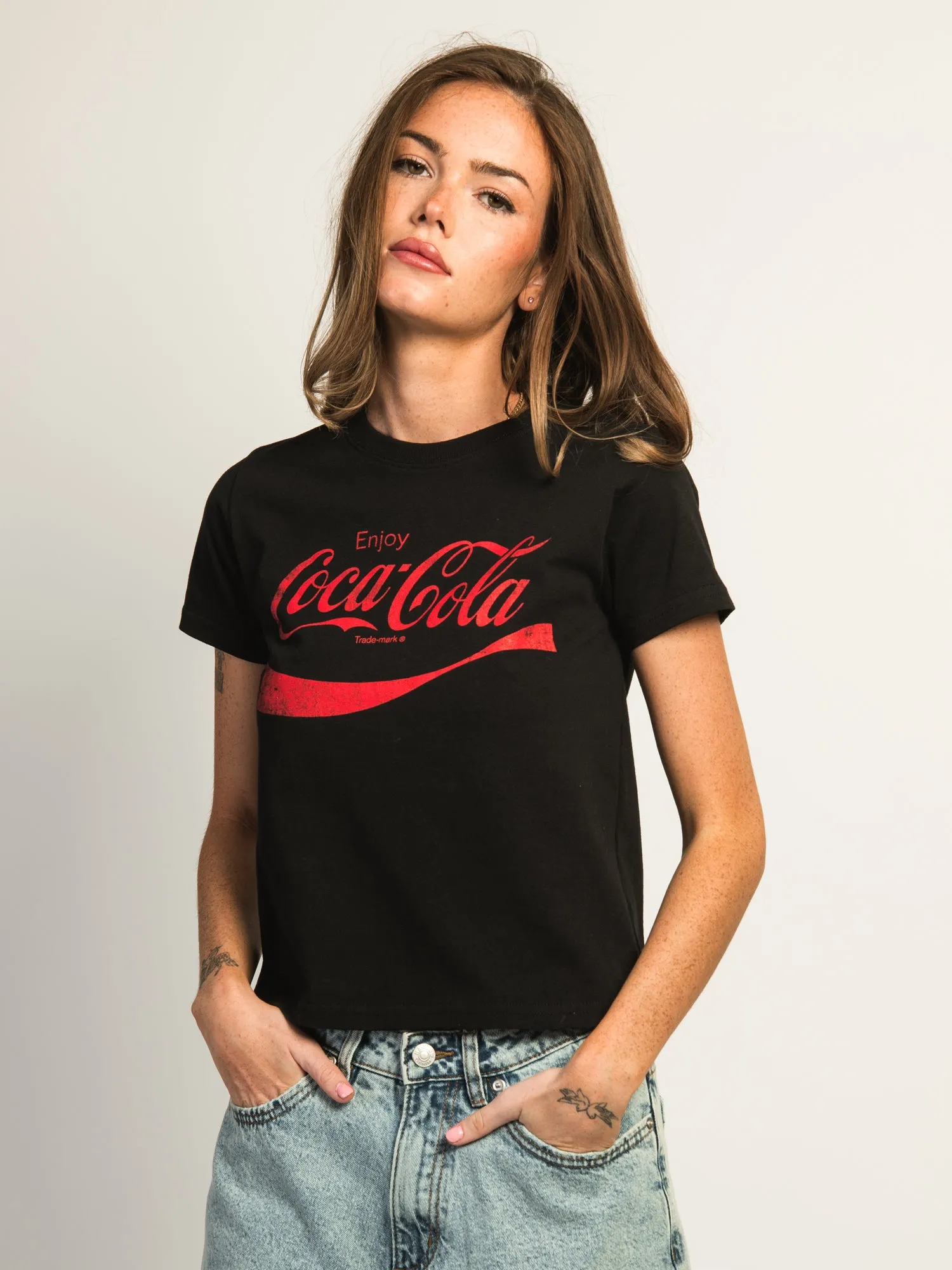 COCA COLA BOXY FIT TEE sold by Boathouse product image thumbnail 2