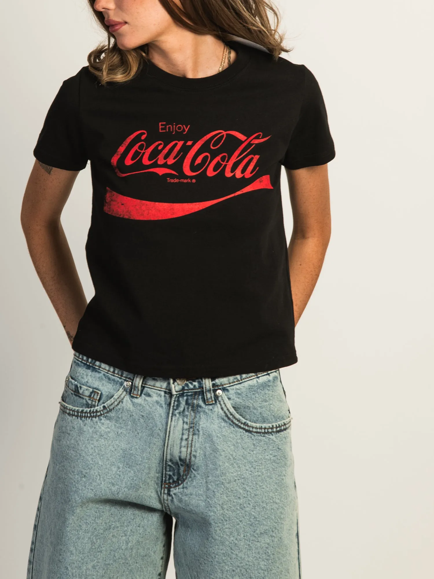 COCA COLA BOXY FIT TEE sold by Boathouse product image thumbnail 4