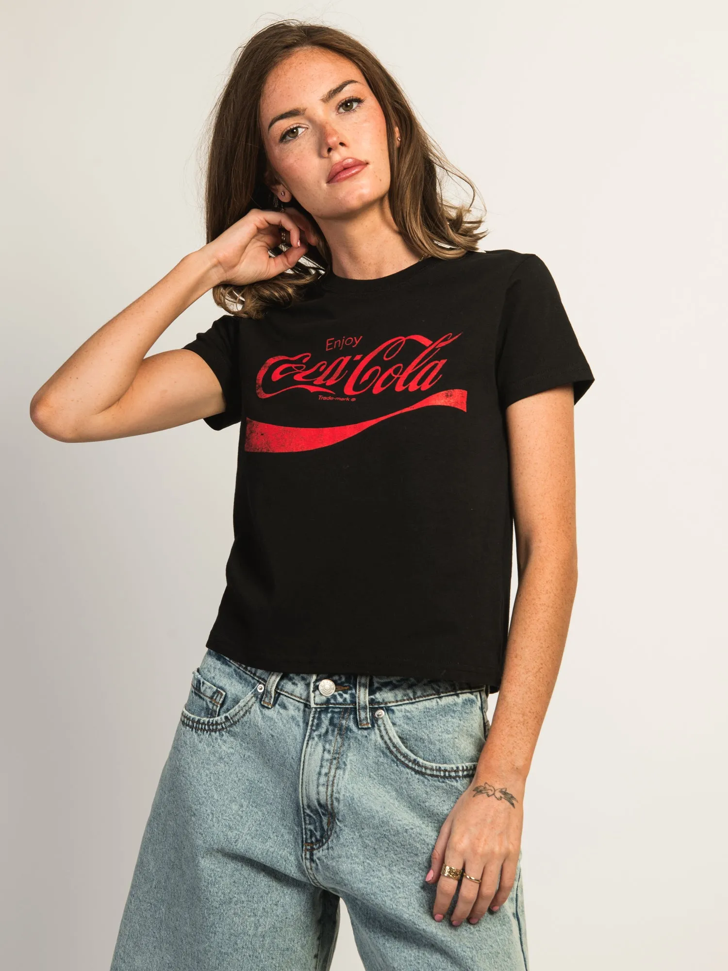 COCA COLA BOXY FIT TEE sold by Boathouse product image thumbnail 5