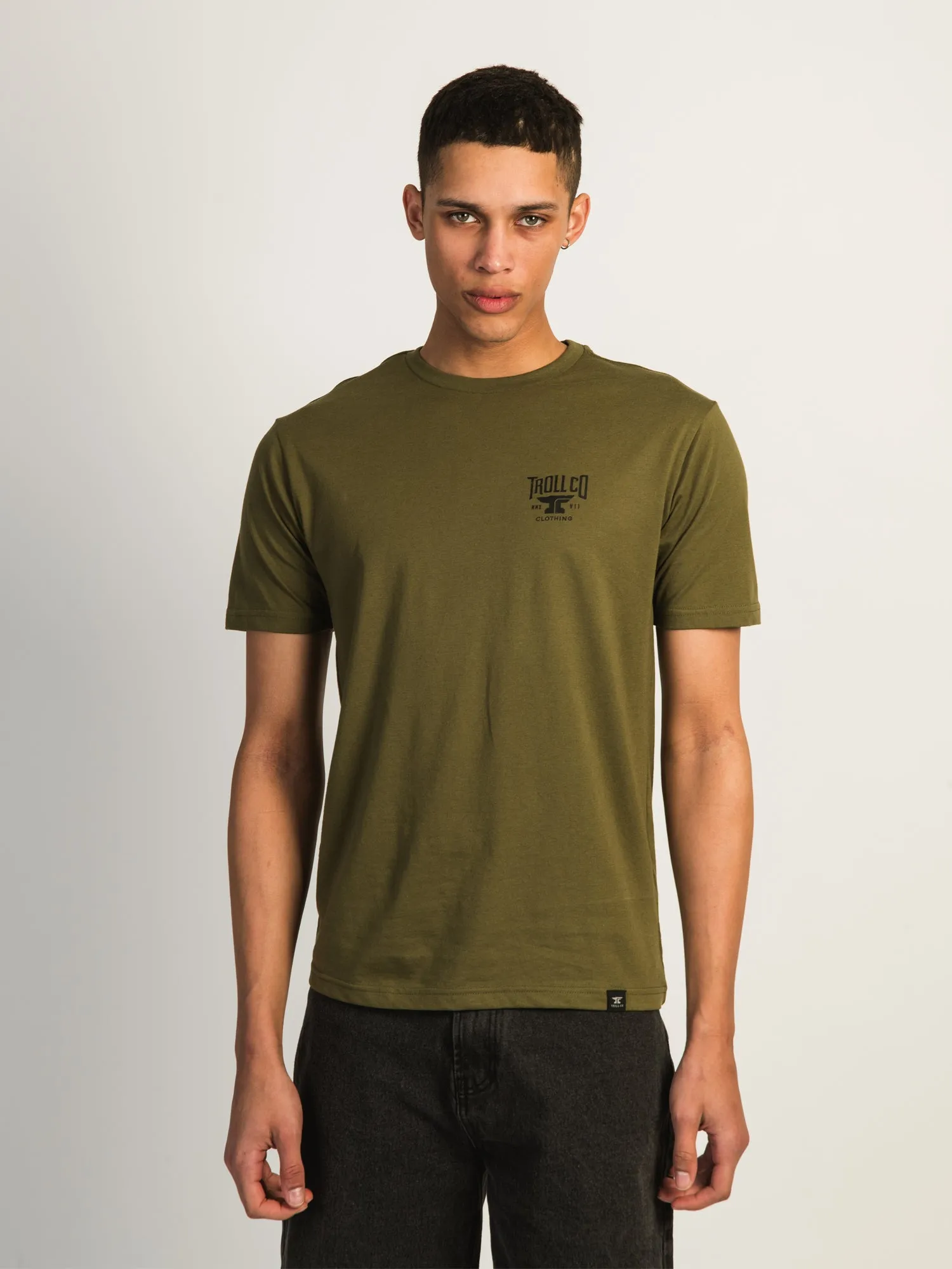 TROLL CO. PAY ME TEE - MILITARY sold by Boathouse product image thumbnail 2