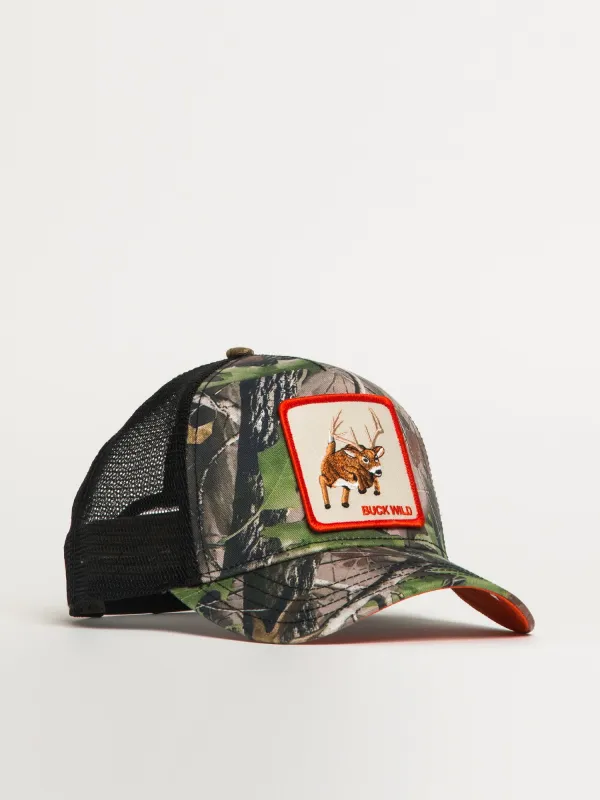GOORIN BROS BUCKWILD CAMO TRUCKER HAT sold by Boathouse