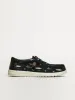 MENS HEYDUDE WALLY MARLIN SLIP-ON - BLACK sold by Boathouse
