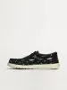 MENS HEYDUDE WALLY MARLIN SLIP-ON - BLACK sold by Boathouse
