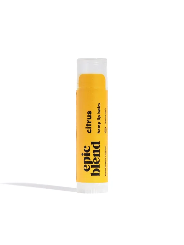 EPIC BLEND HEMP - CITRUS LIP BALM sold by Boathouse