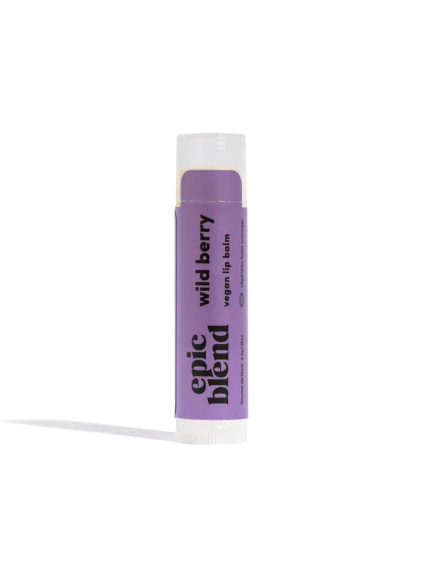 EPIC BLEND VEGAN - WILDBERRY LIP BALM sold by Boathouse