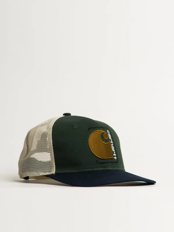 CARHARTT CANVAS MESH BACK C PATCH CAP sold by Boathouse