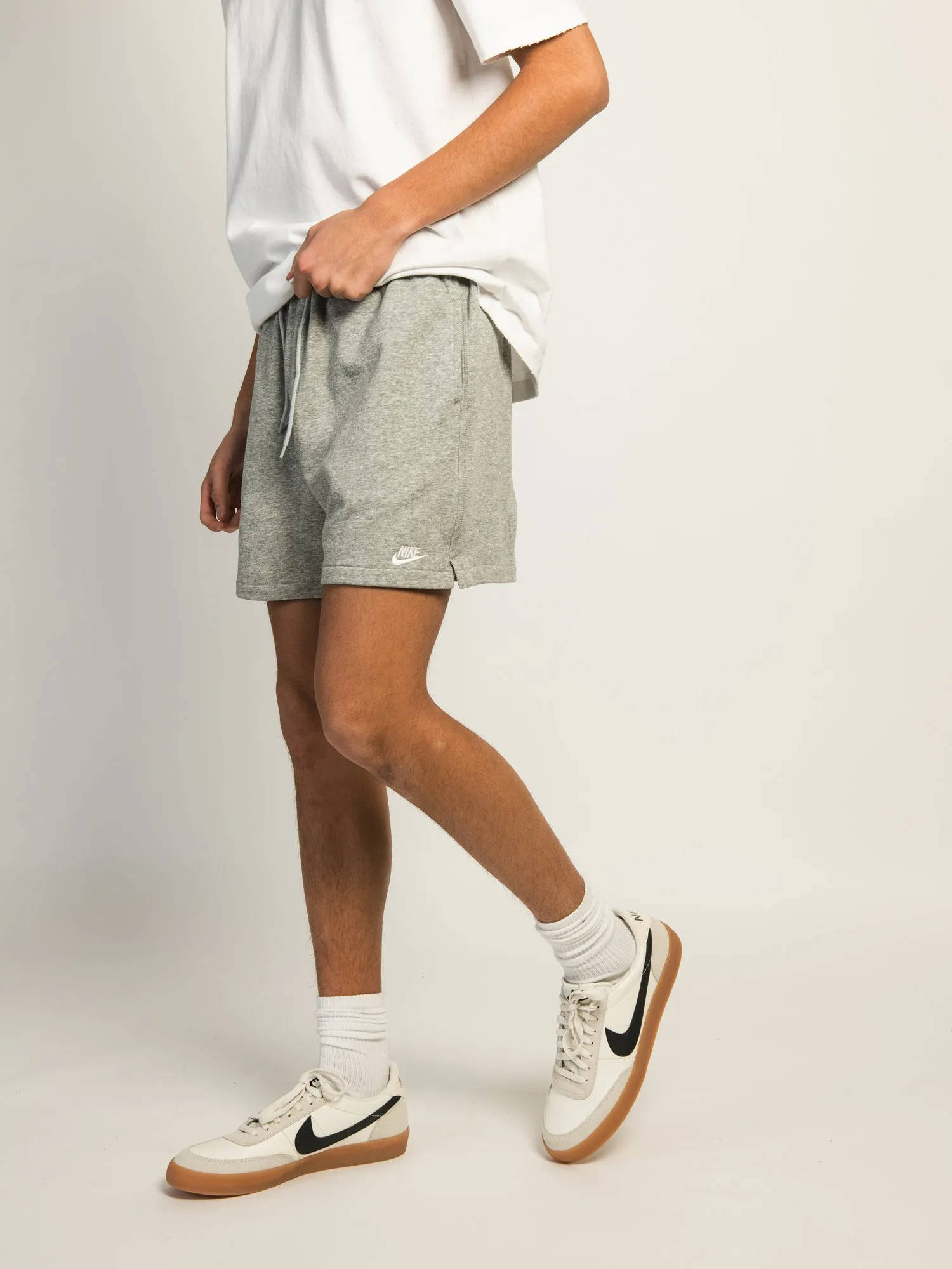 NIKE CLUB FLOW SHORTS - HEATHER GREY sold by Boathouse product image thumbnail 3