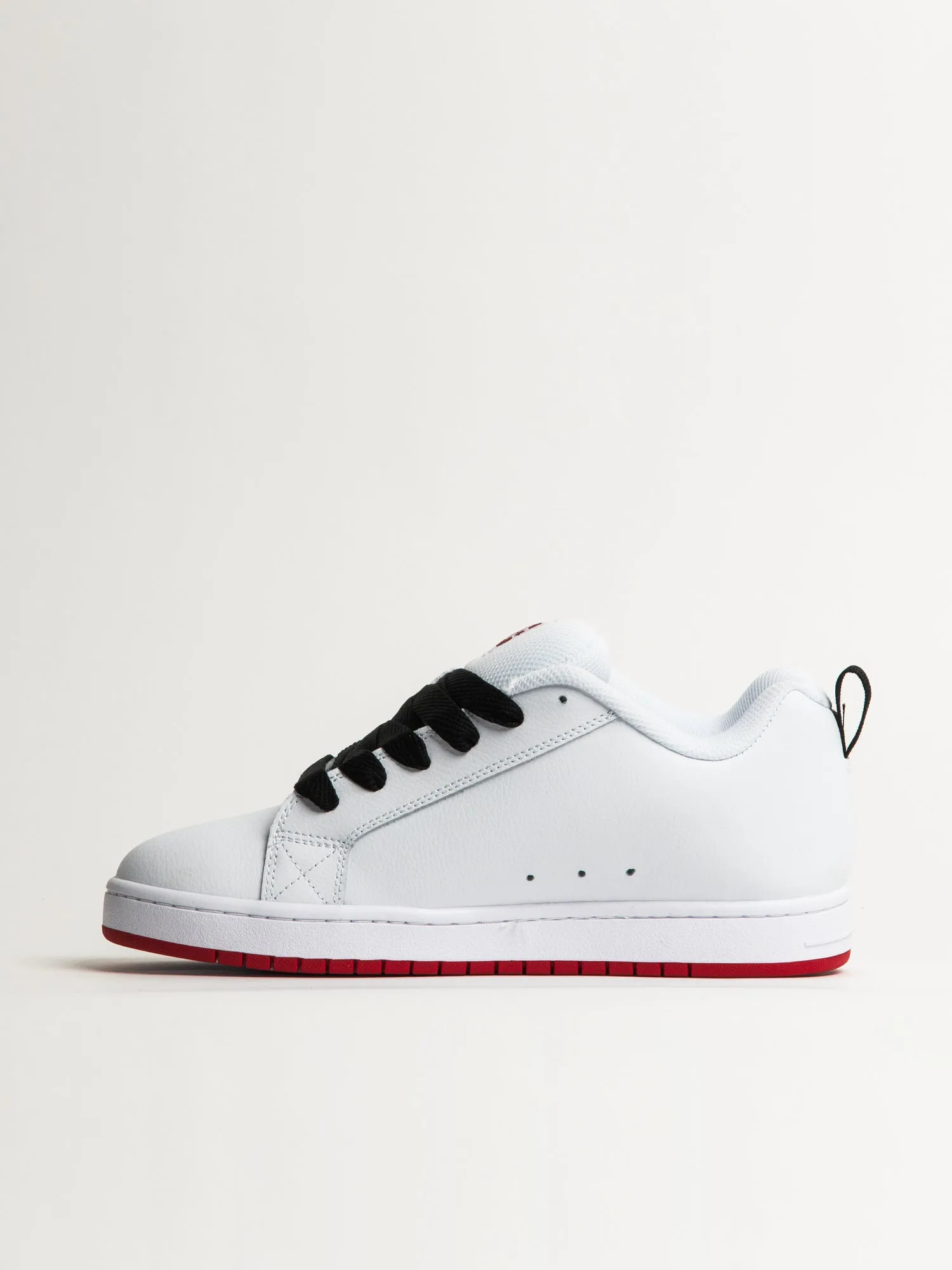 MENS DC SHOES COURT GRAFFIK SNEAKER - WHITE/RED sold by Boathouse product image thumbnail 3