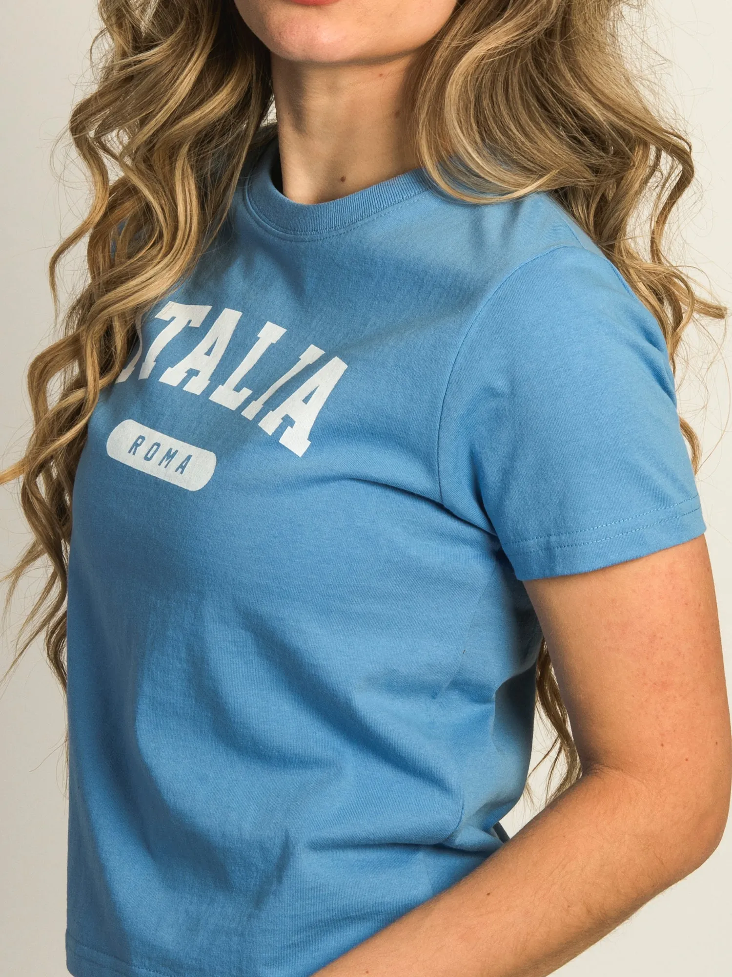 HARLOW BRENNA ITALY TEE - BLUE sold by Boathouse product image thumbnail 4