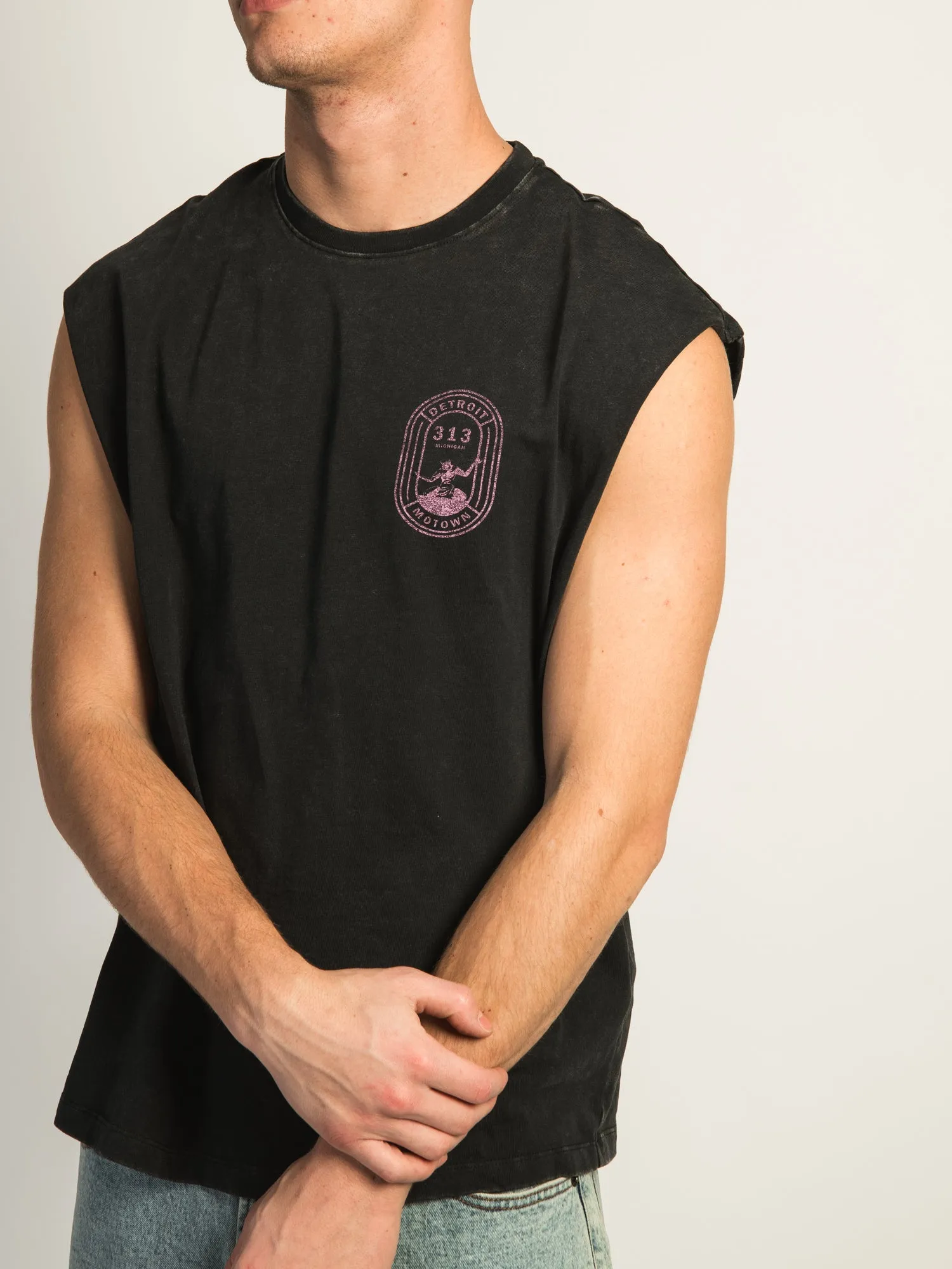 KOLBY GRAPHIC MUSCLE TANK - DETROIT sold by Boathouse product image thumbnail 5