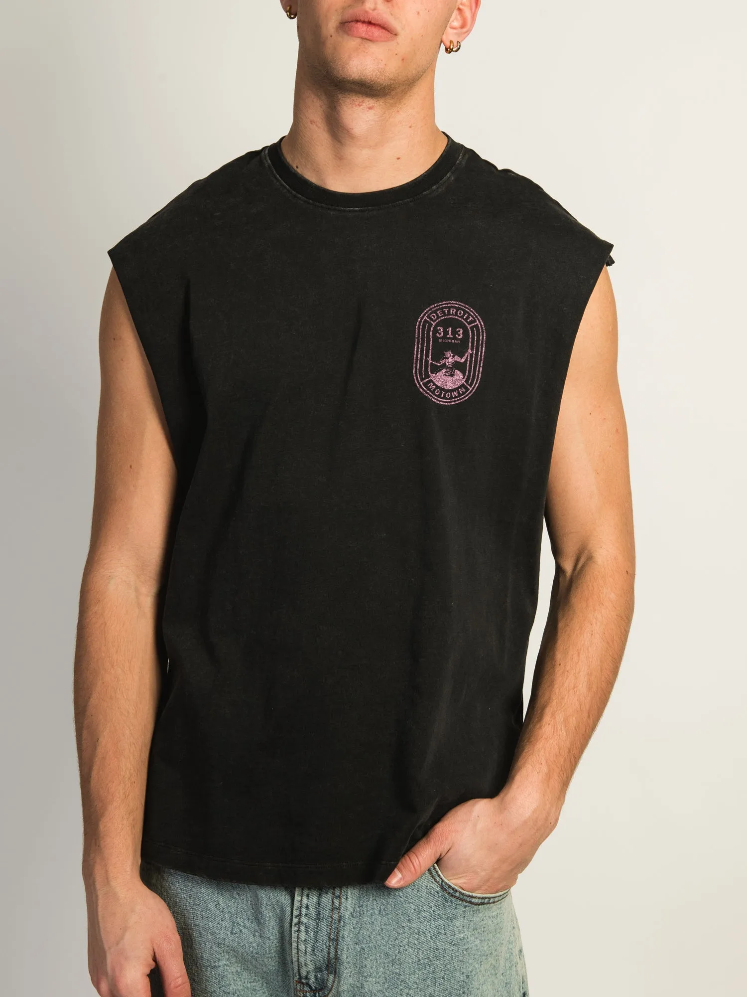 KOLBY GRAPHIC MUSCLE TANK - DETROIT sold by Boathouse product image thumbnail 4