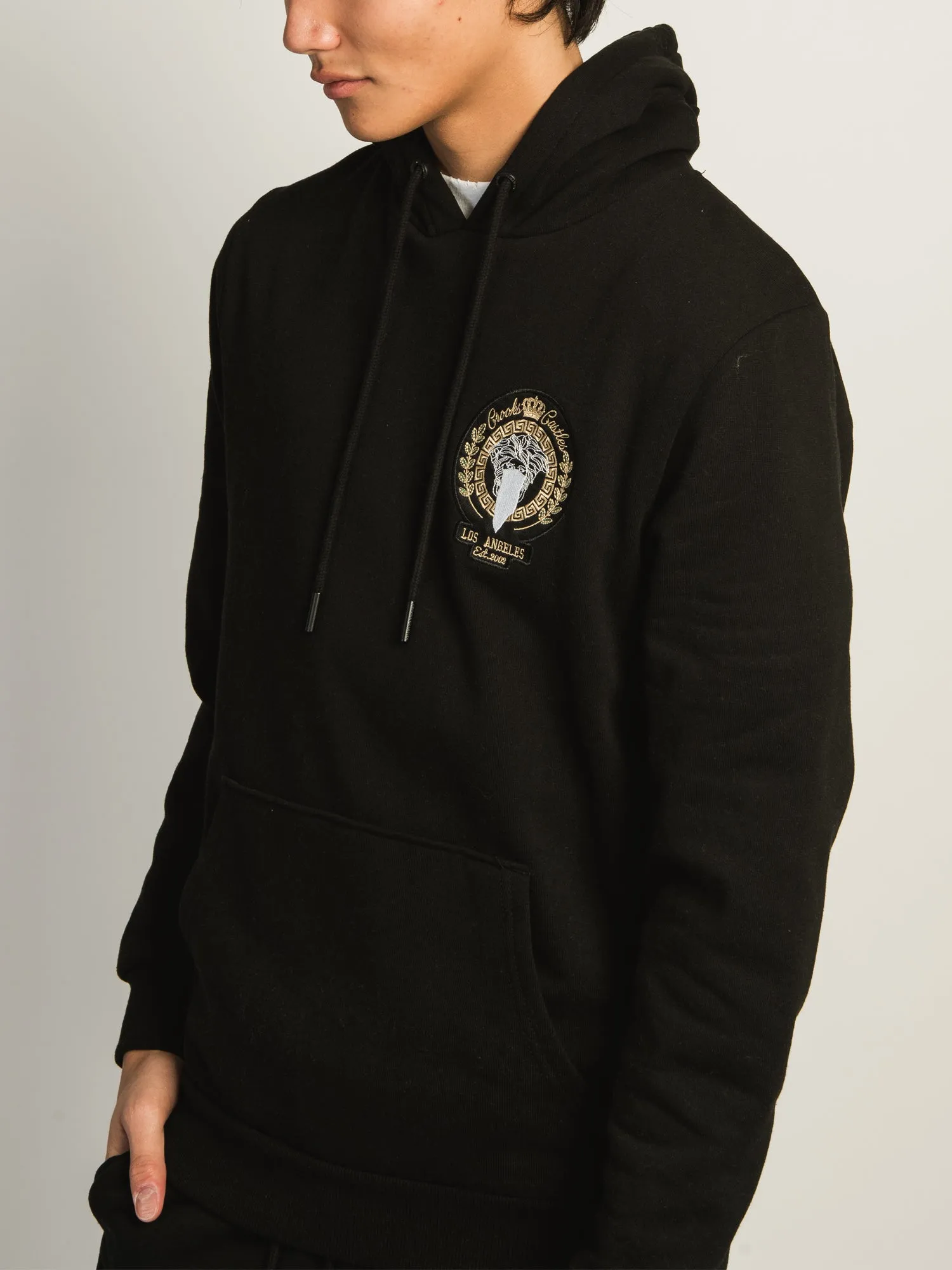 CROOKS & CASTLES LA PULLOVER HOODIE - BLACK sold by Boathouse product image thumbnail 4