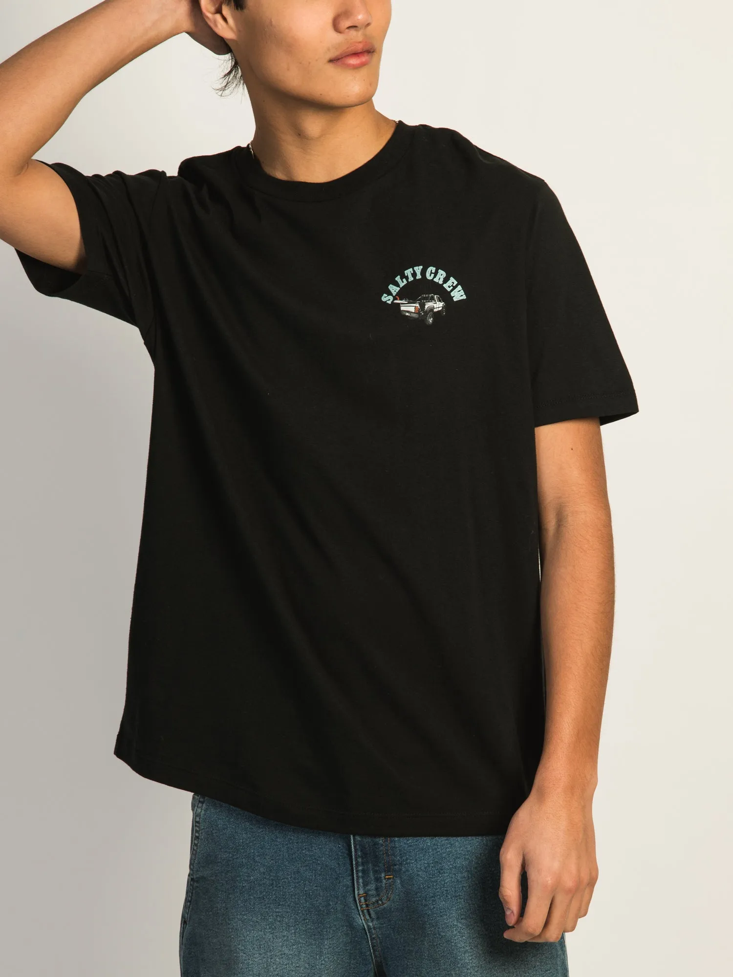 SALTY CREW LIFTED T-SHIRT - BLACK sold by Boathouse product image thumbnail 4