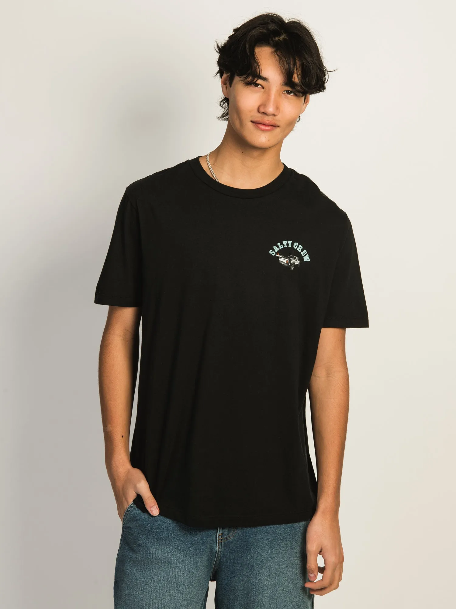 SALTY CREW LIFTED T-SHIRT - BLACK sold by Boathouse product image thumbnail 2