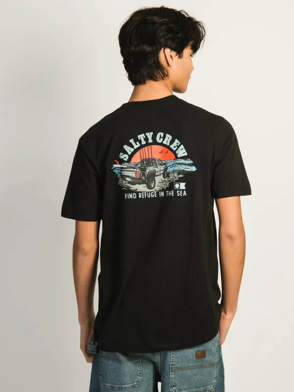 SALTY CREW LIFTED T-SHIRT - BLACK sold by Boathouse
