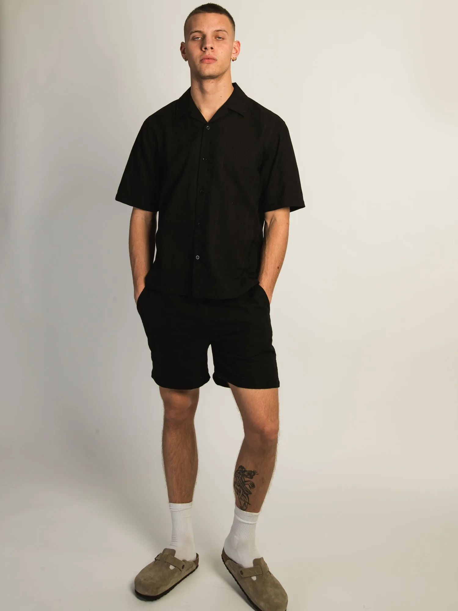 KOLBY BOXY FIT SHIRT - BLACK sold by Boathouse product image thumbnail 2