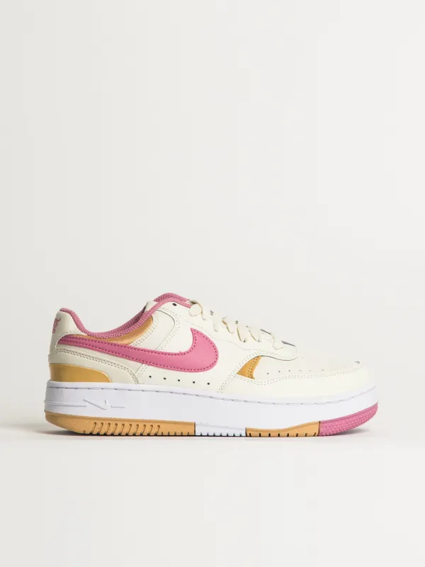 WOMENS NIKE GAMMA FORCE SNEAKER - PEARL/SESAME/WHITE/ELEMENTAL PINK sold by Boathouse