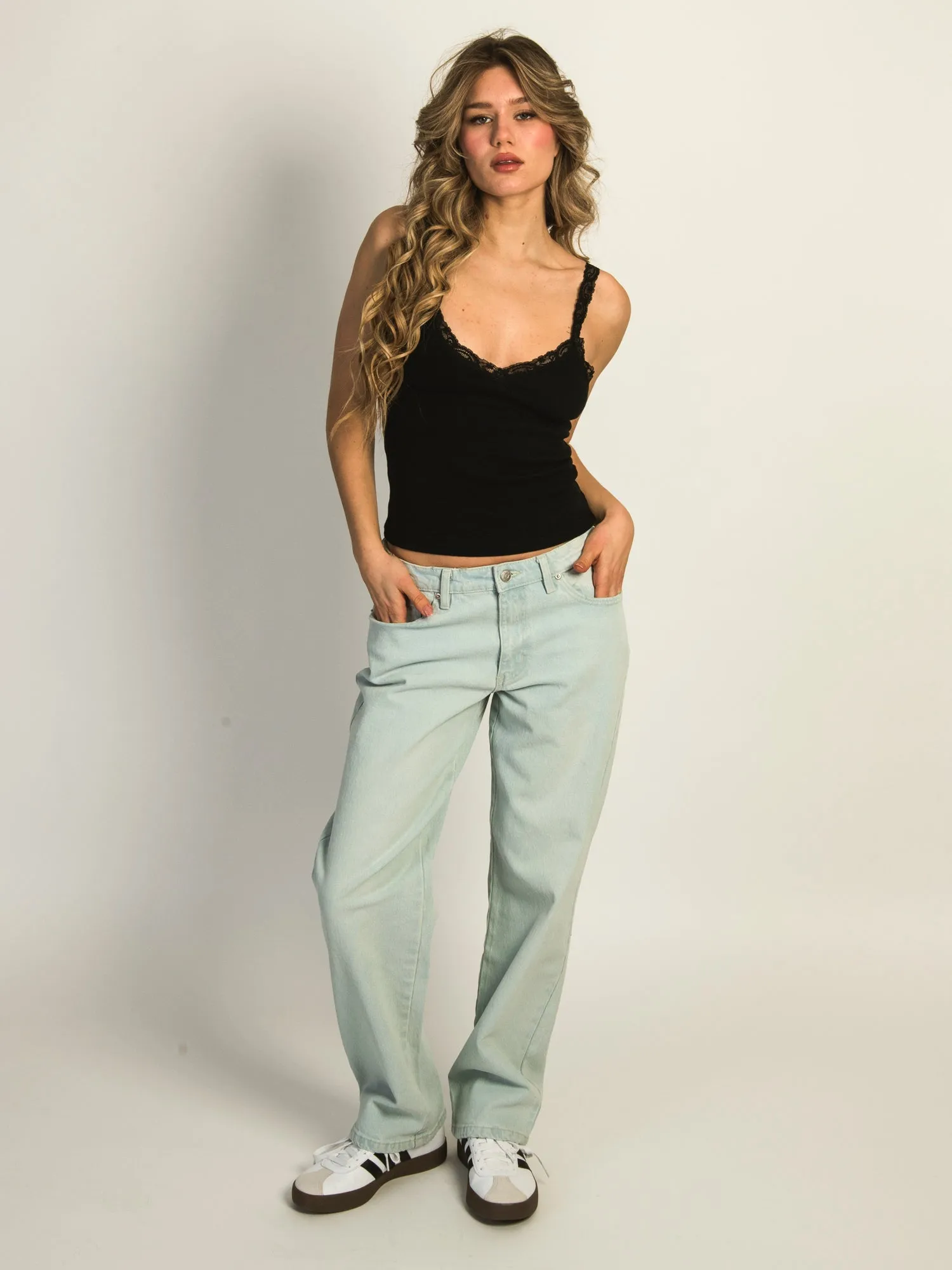 HARLOW LENI TANK - BLACK sold by Boathouse product image thumbnail 2