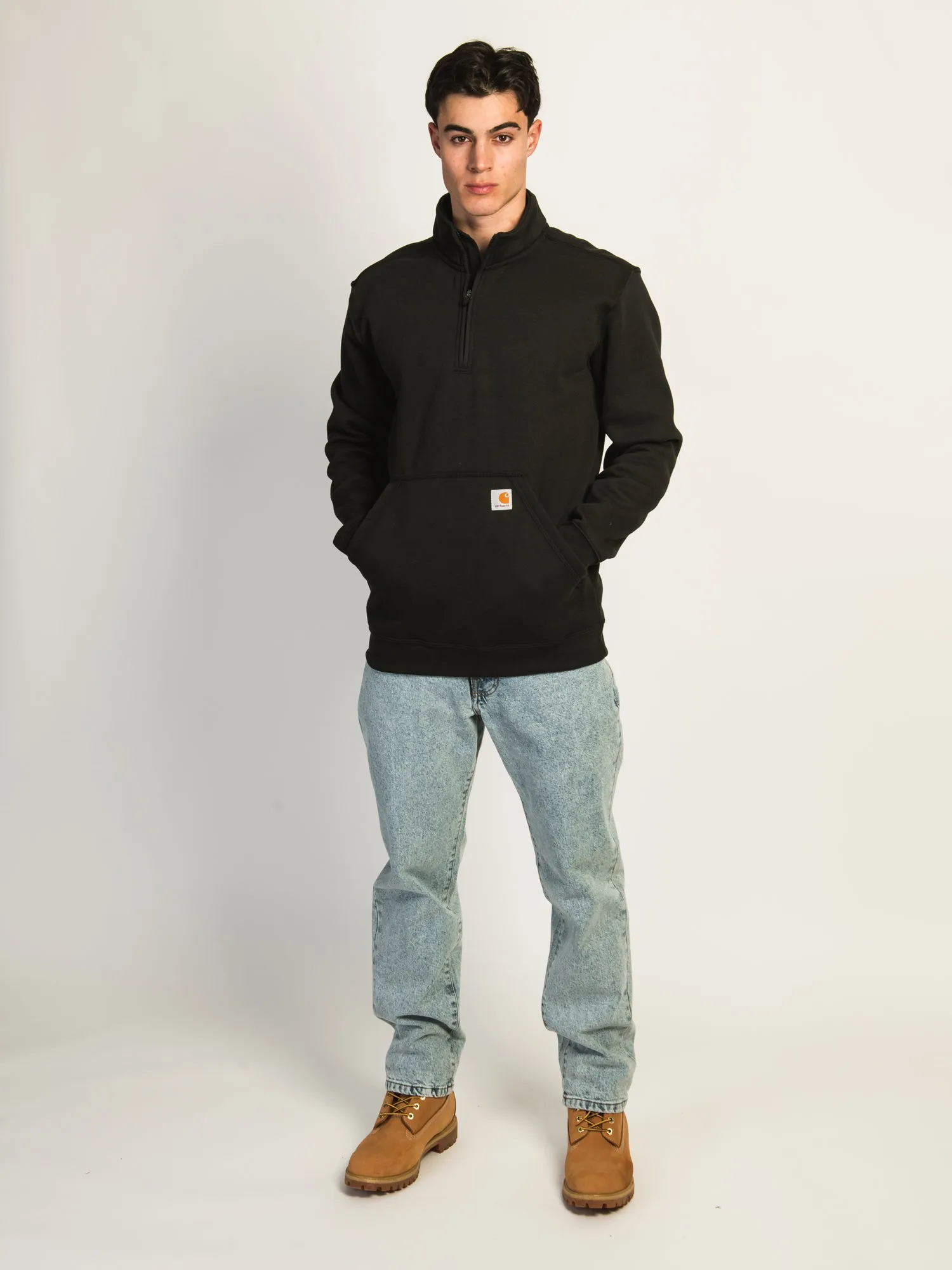 CARHARTT LOOSE FIT MIDWEIGHT 1/4 ZIP MOCKNECK sold by Boathouse product image thumbnail 2