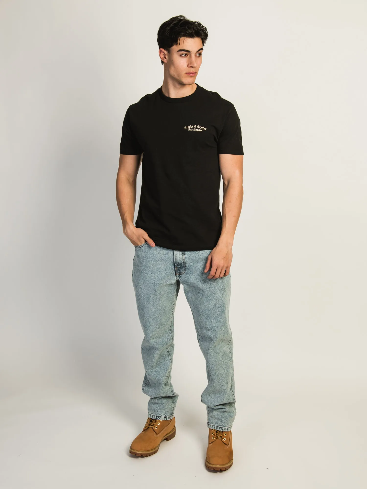 CROOKS & CASTLES LA EMBROIDERED T-SHIRT sold by Boathouse product image thumbnail 3