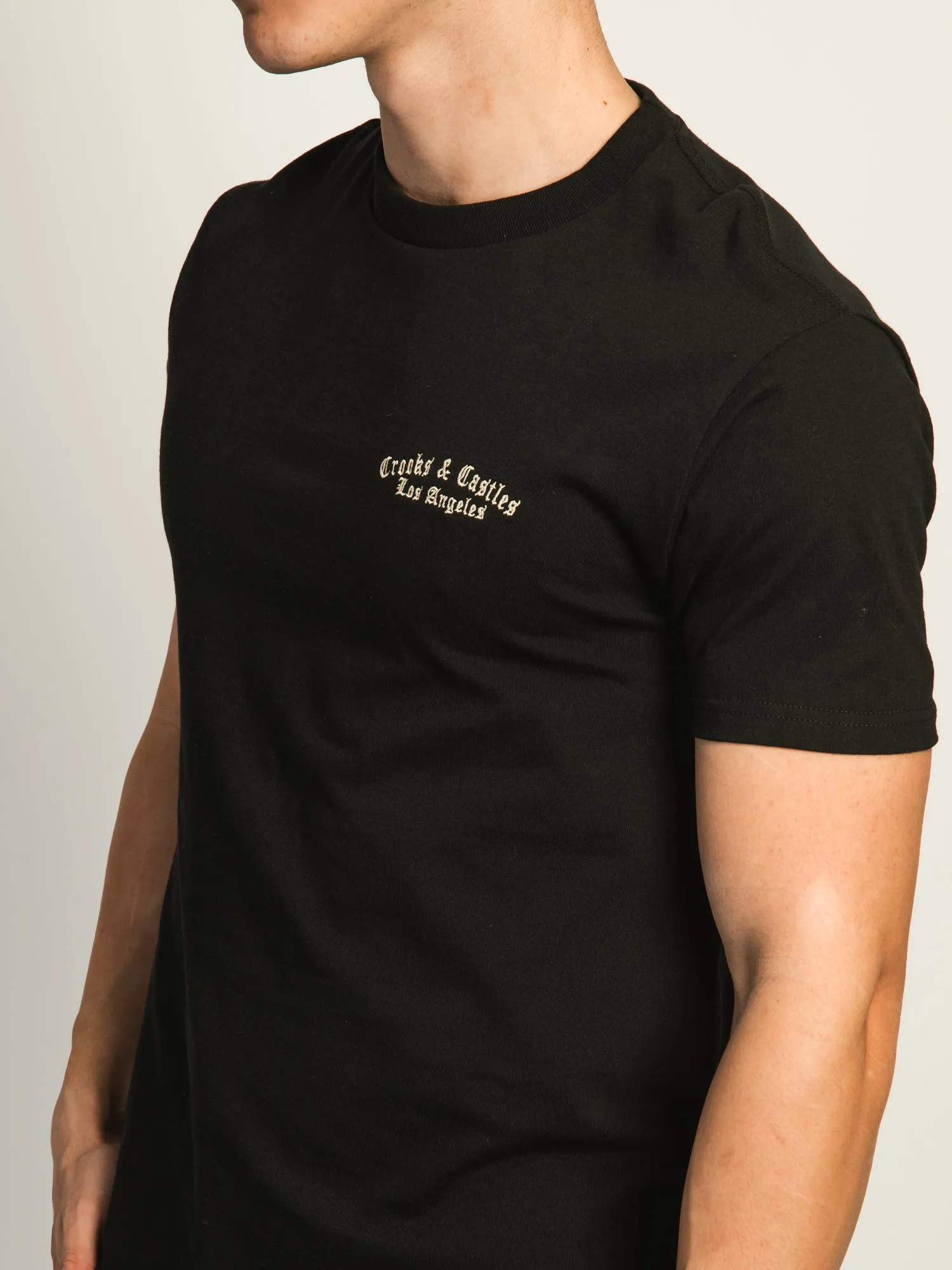 CROOKS & CASTLES LA EMBROIDERED T-SHIRT sold by Boathouse product image thumbnail 4