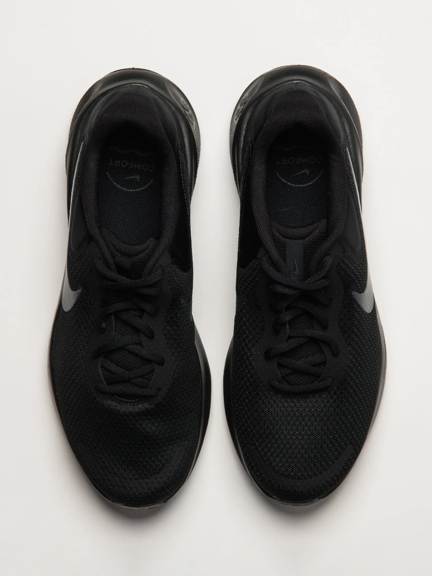 MENS NIKE REVOLUTION 7 RUNNING SHOE - BLACK sold by Boathouse product image thumbnail 4