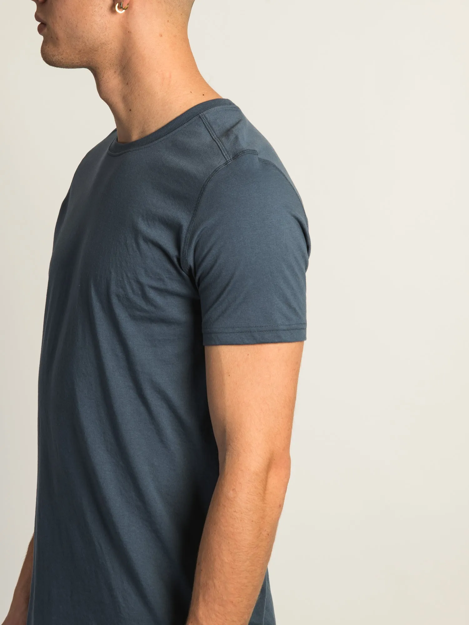 VICTOR CREWNECK TEE - POWDER BLUE sold by Boathouse product image thumbnail 4