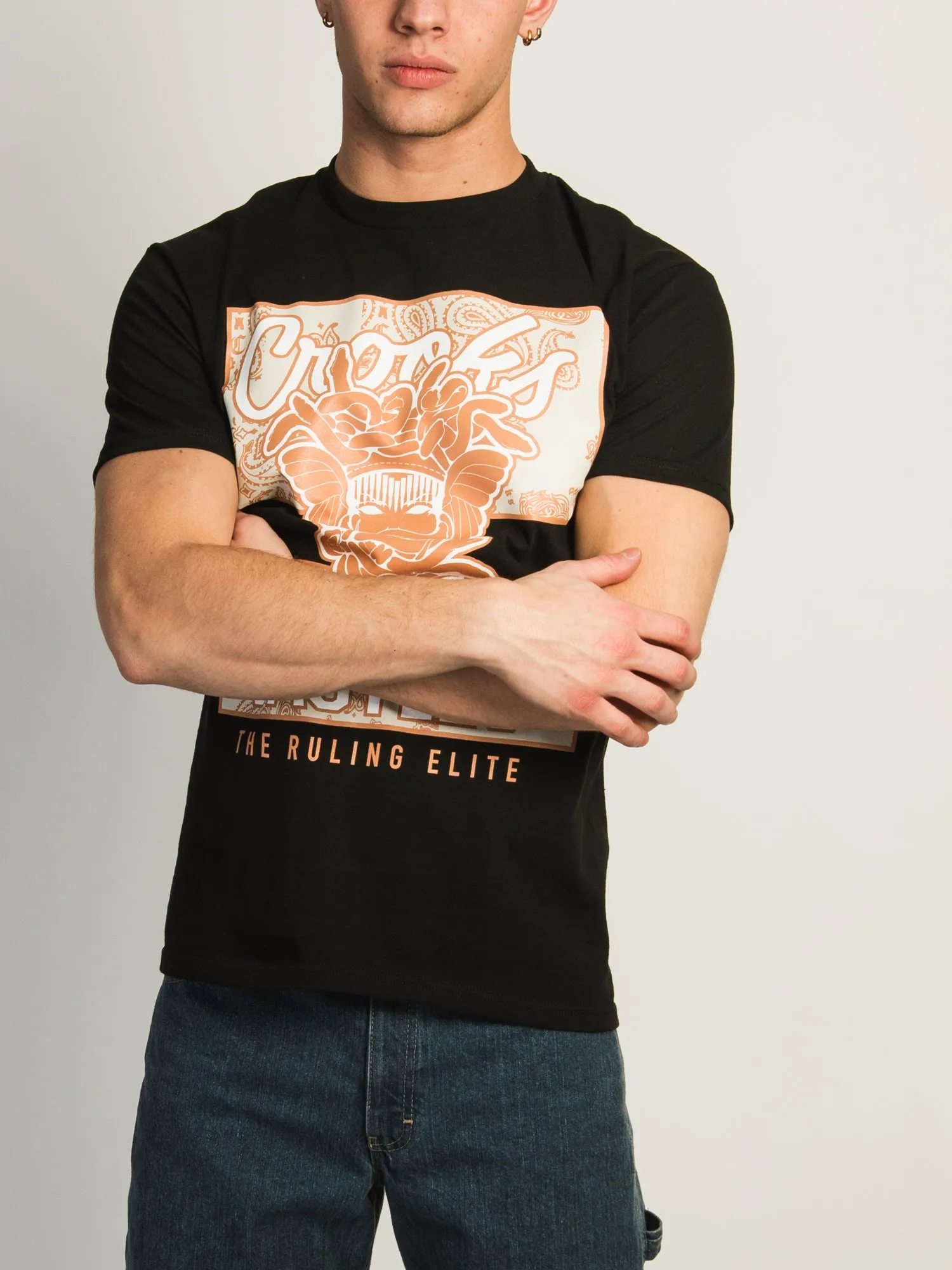 CROOKS & CASTLES RUSTIC MEDUSA T-SHIRT sold by Boathouse product image thumbnail 3