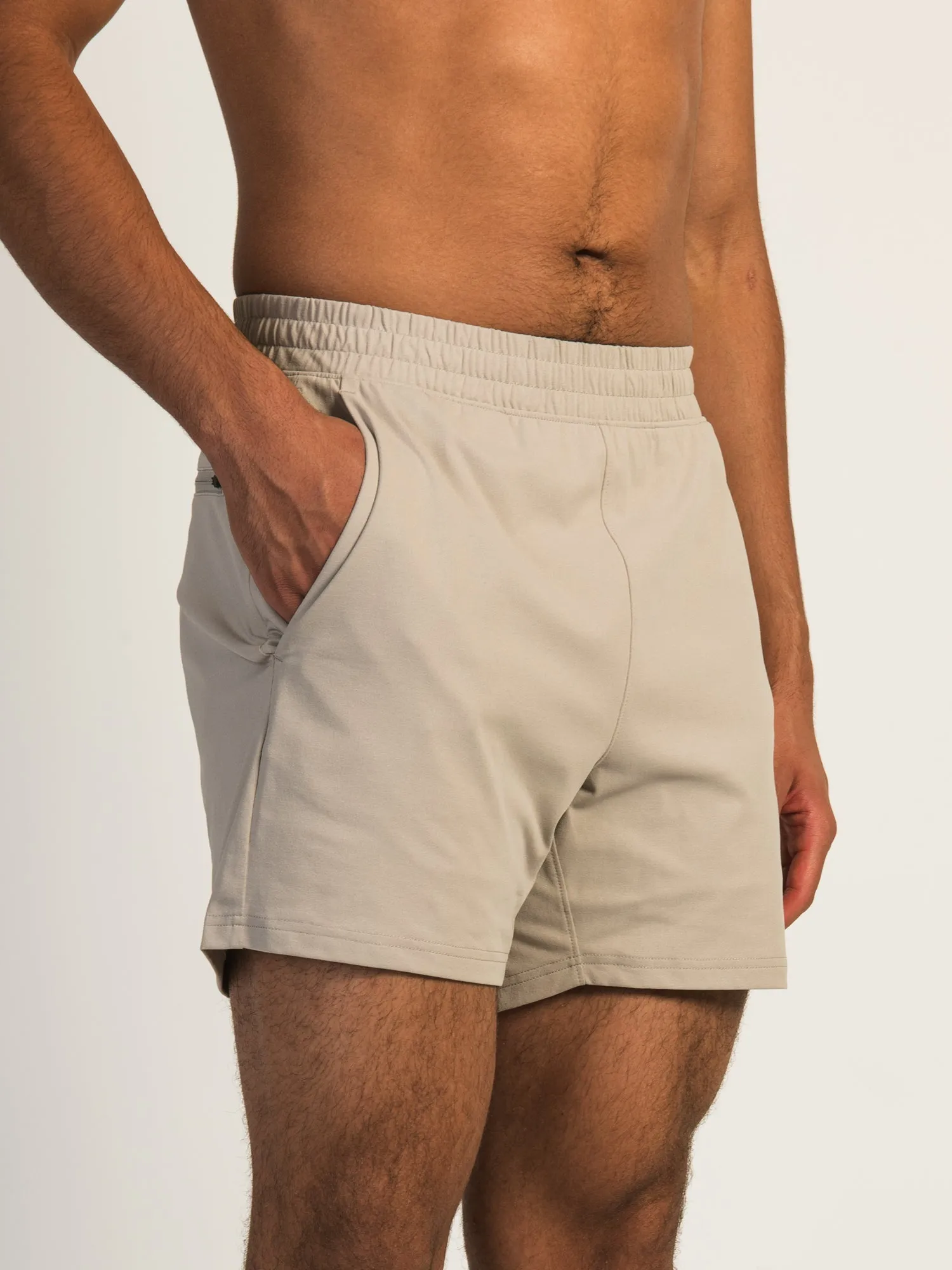 KOLBY KEEP COOL STRETCH PULL ON SHORT - PEBBLE sold by Boathouse product image thumbnail 5