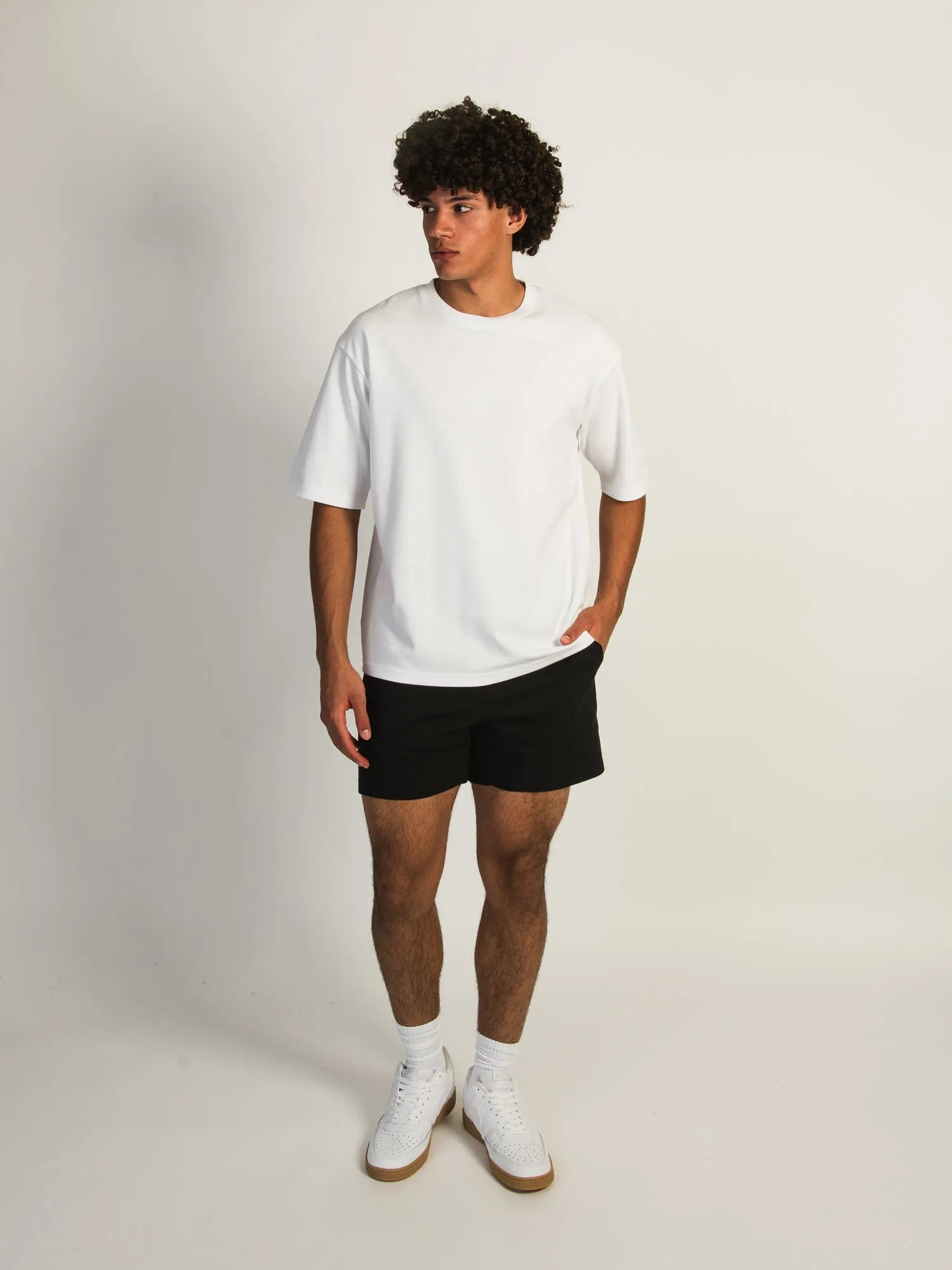 KOLBY KEEP COOL STRETCH PULL ON SHORT - BLACK sold by Boathouse product image thumbnail 2