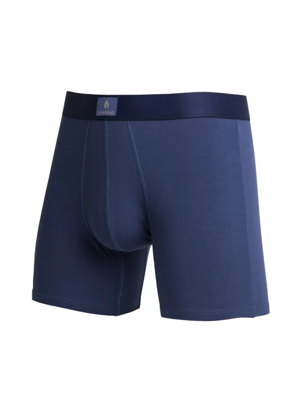 SOLID BOXER BRIEF - BLUE sold by Boathouse