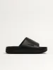 WOMENS NIKE CALM SLIDES - BLACK sold by Boathouse