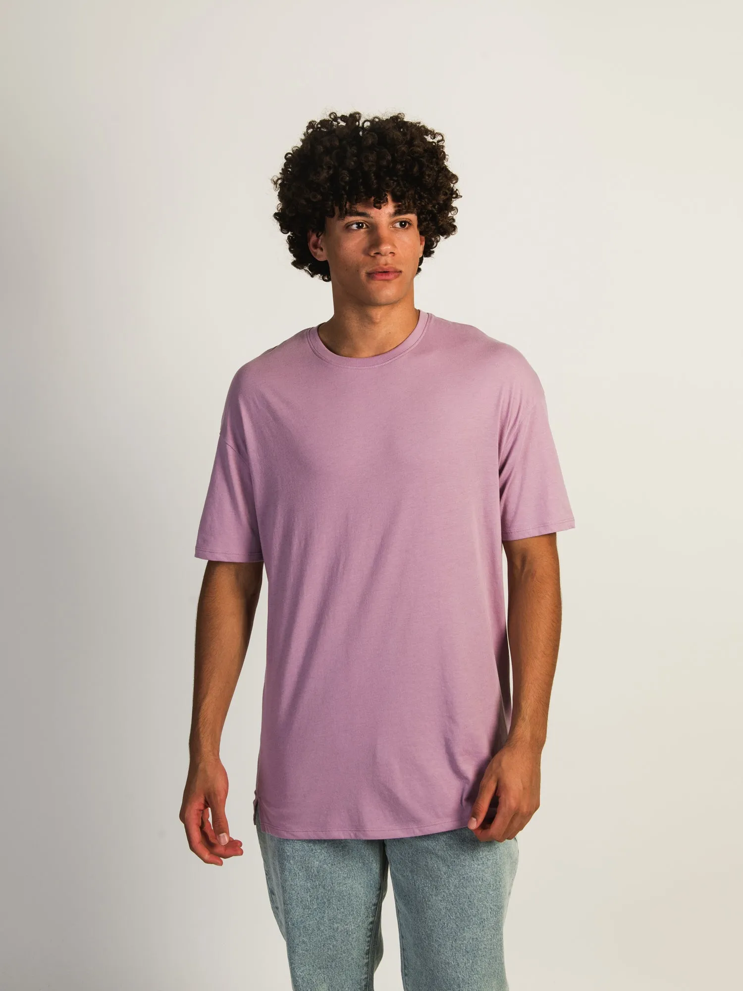 LONG FIT TEE - LILAC sold by Boathouse