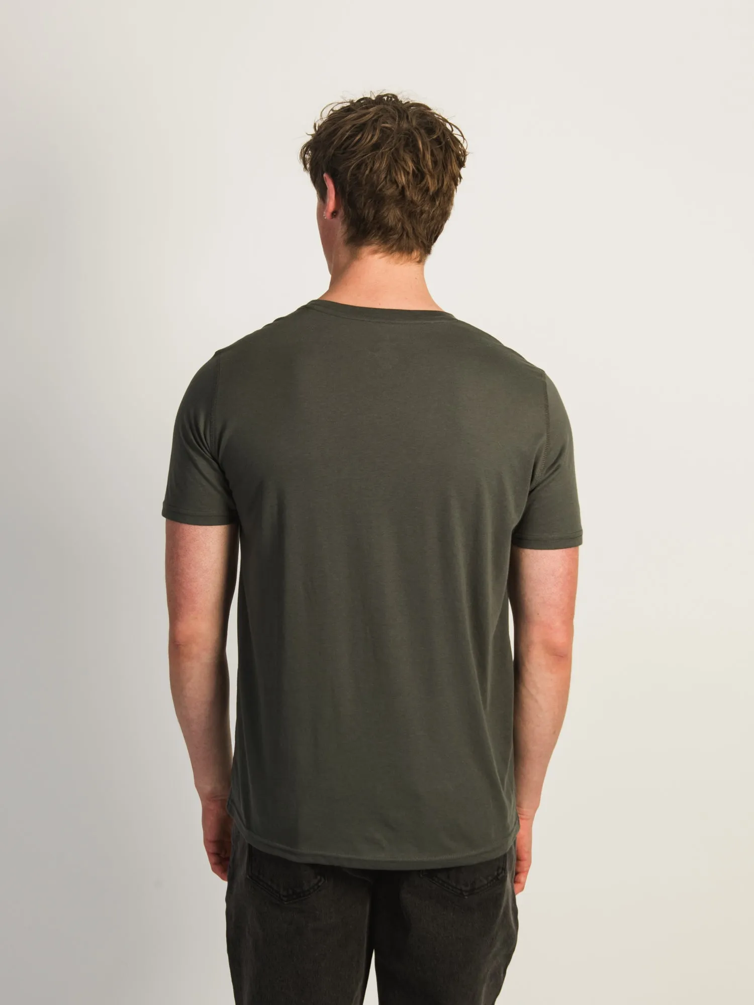 VICTOR CREWNECK TEE - FOREST WASH sold by Boathouse product image thumbnail 2