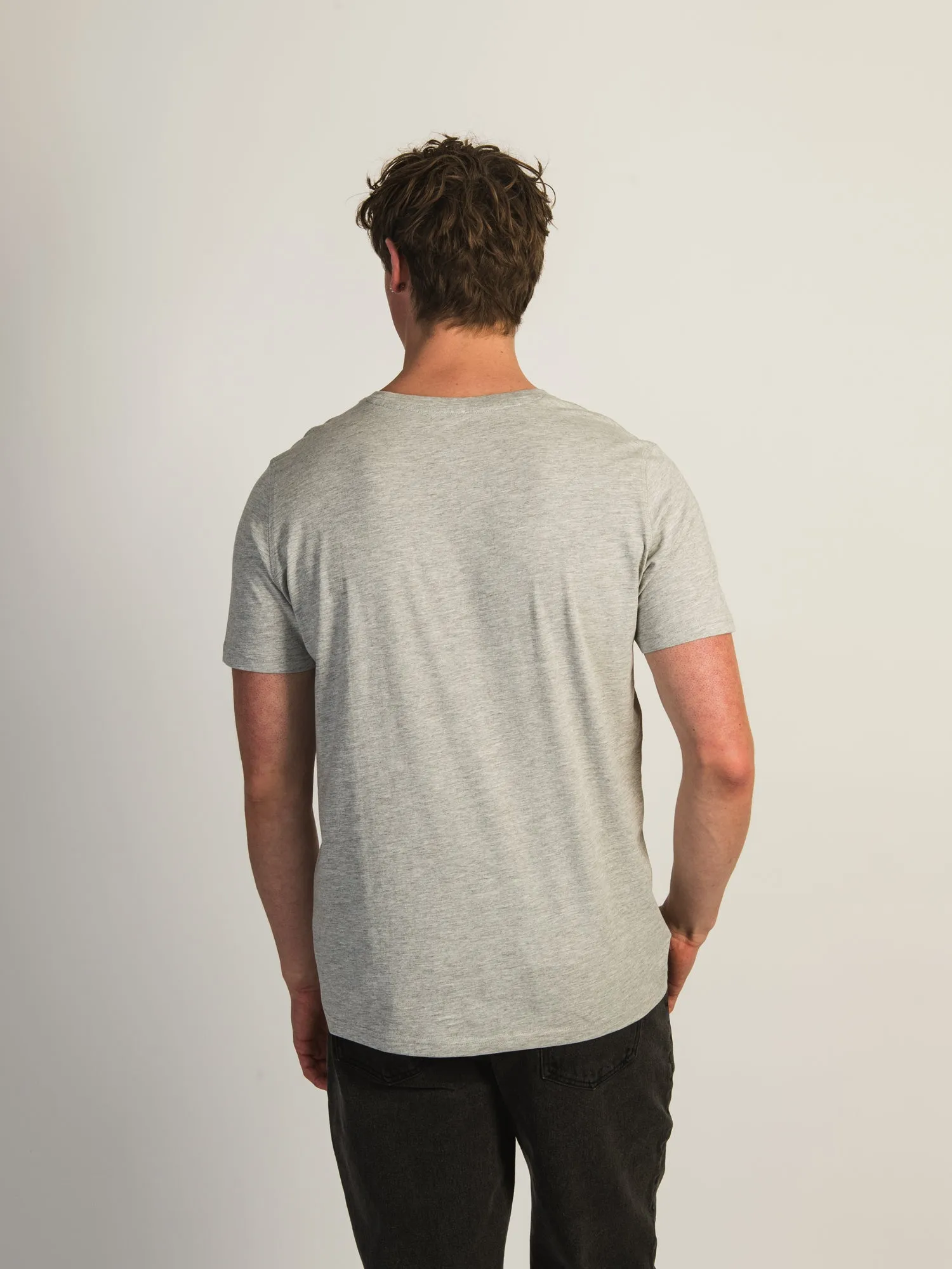 VICTOR CREWNECK TEE - HEATHER GREY sold by Boathouse product image thumbnail 2