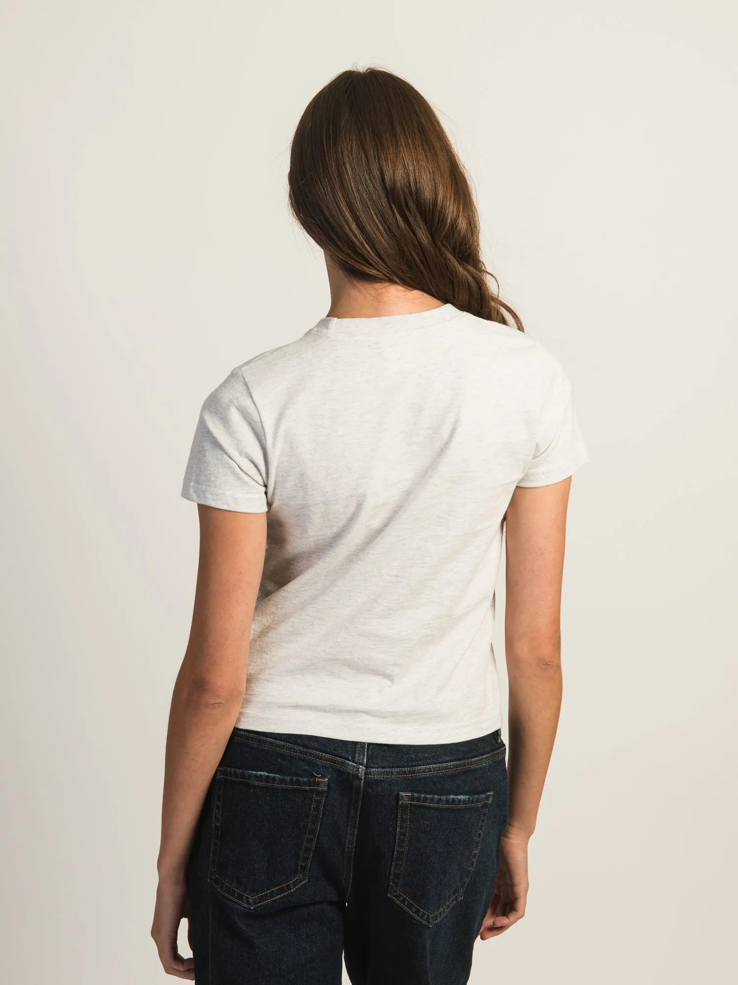 HARLOW BRENNA MELANGE TEE - NEW YORk 24 sold by Boathouse product image thumbnail 4