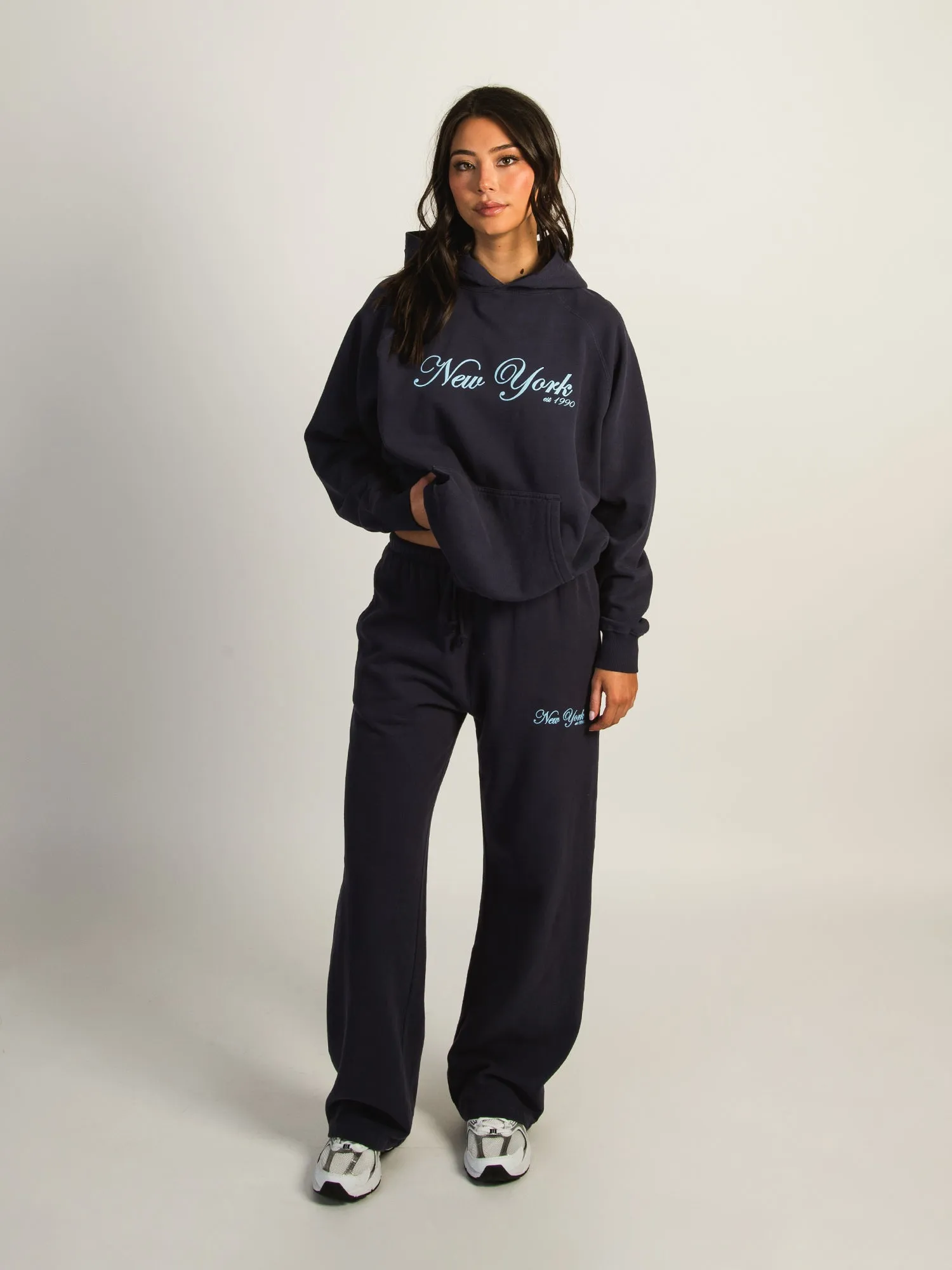 HARLOW STELLA STRAIGHT LEG SWEATPANT - NEW YORK sold by Boathouse product image thumbnail 2