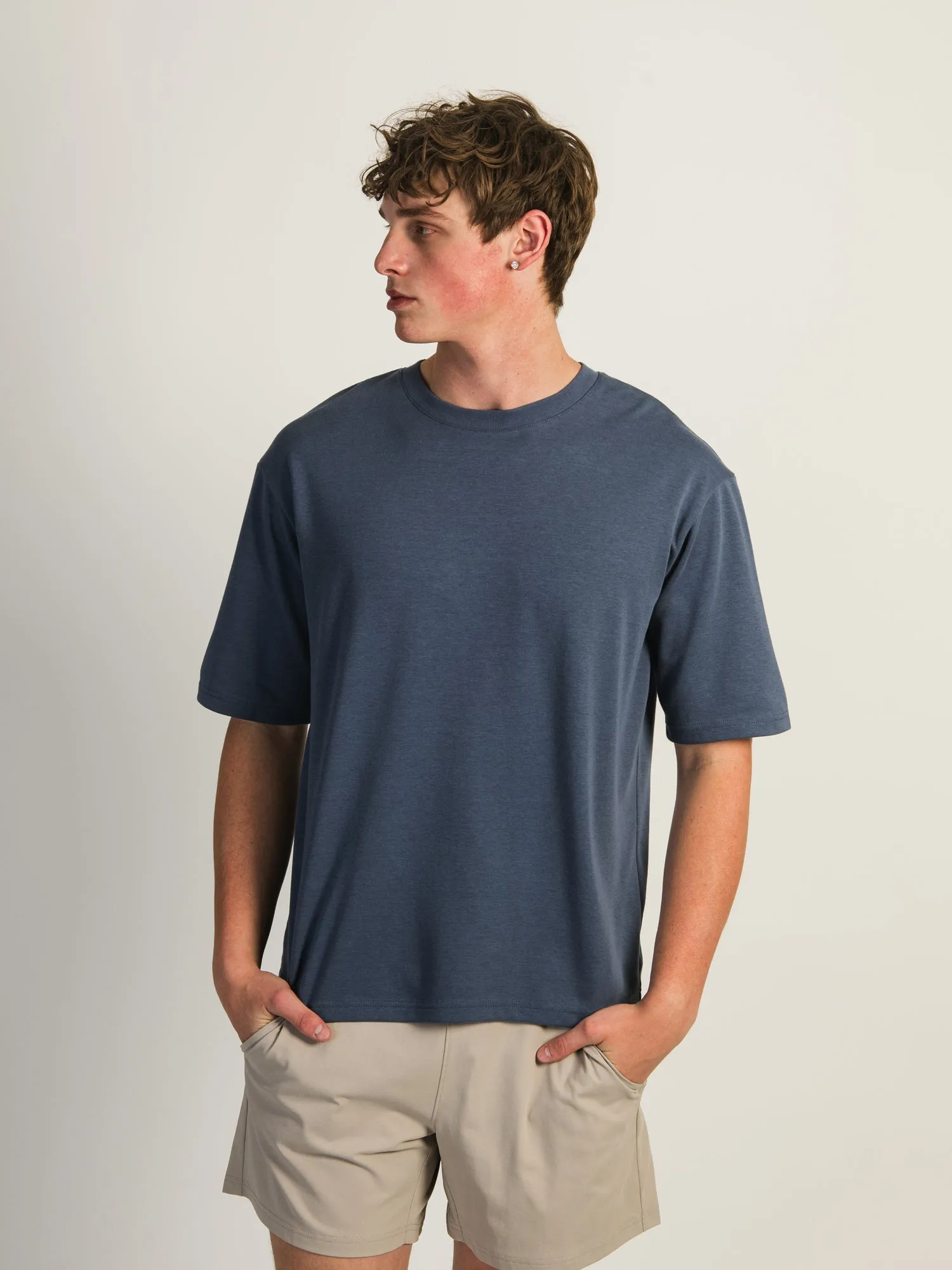 KOLBY KEEP COOL BOXY FIT TEE - VINTAGE BLUE sold by Boathouse product image thumbnail 2
