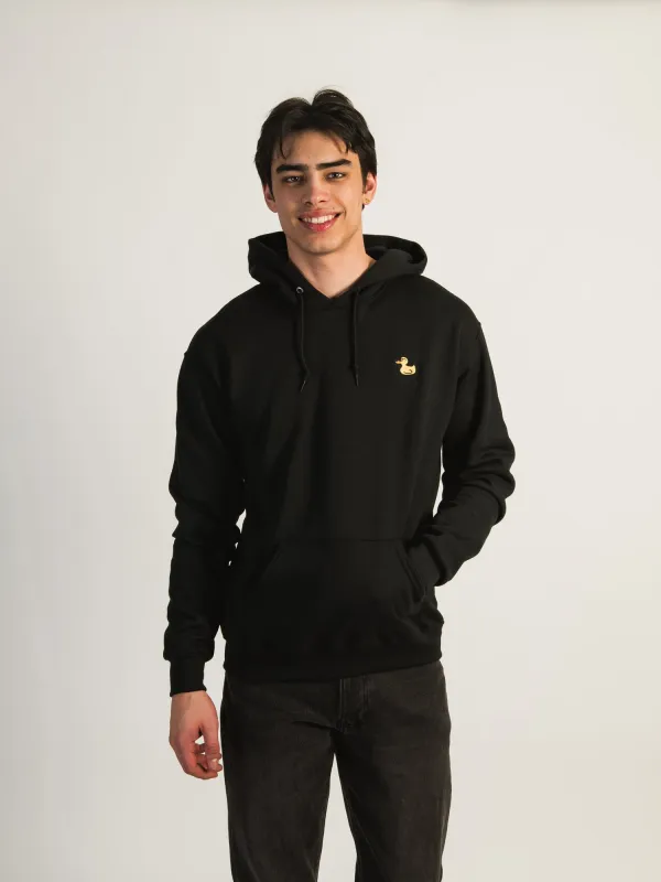 DUCK W/GLASSES EMBROIDERED HOODIE sold by Boathouse