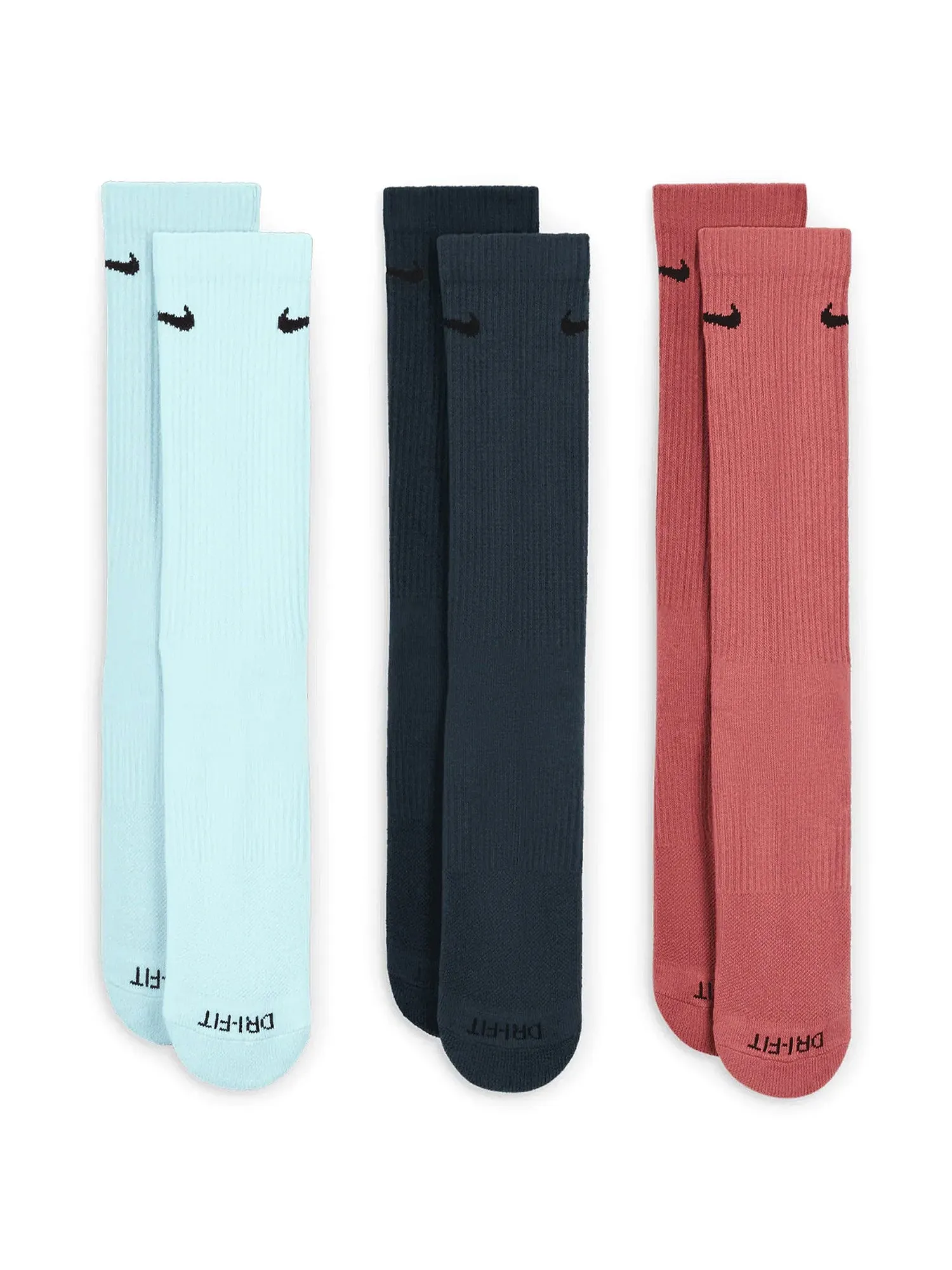 NIKE EVRYDAY CUSHIONED DRI-FIT SOCK 3PK sold by Boathouse product image thumbnail 2