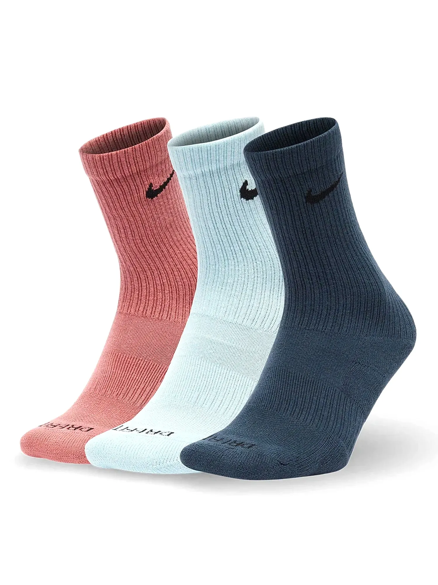 NIKE EVRYDAY CUSHIONED DRI-FIT SOCK 3PK sold by Boathouse