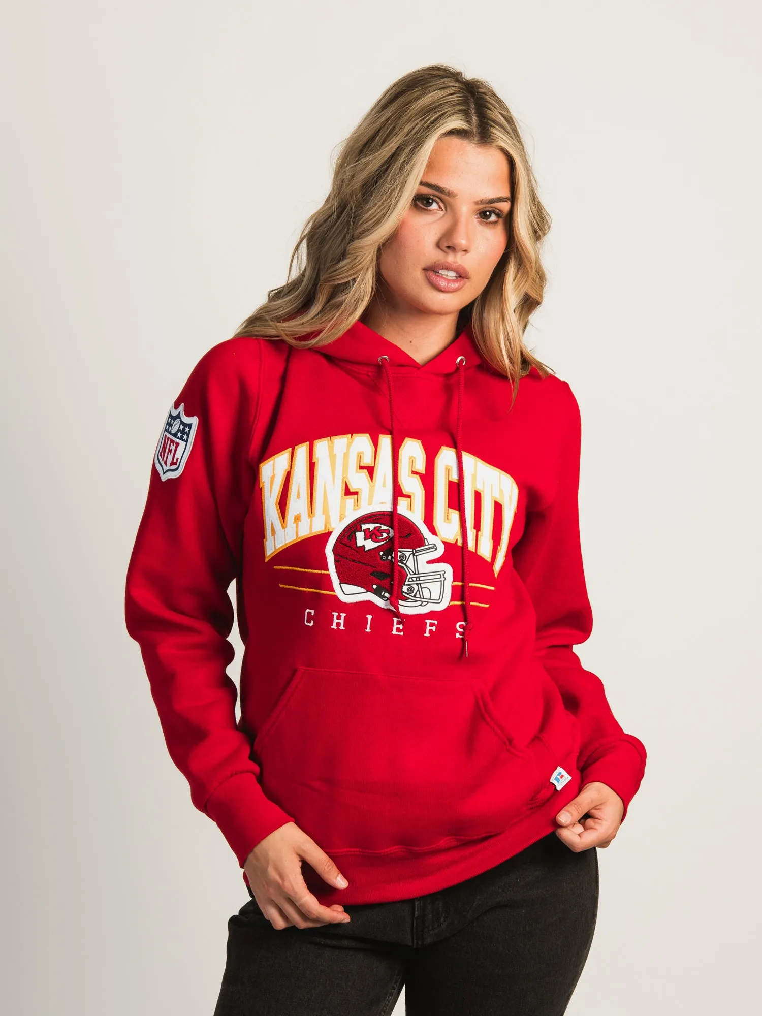 NFL KANSAS CITY CHIEFS PULLOVER HOODIE sold by Boathouse product image thumbnail 2