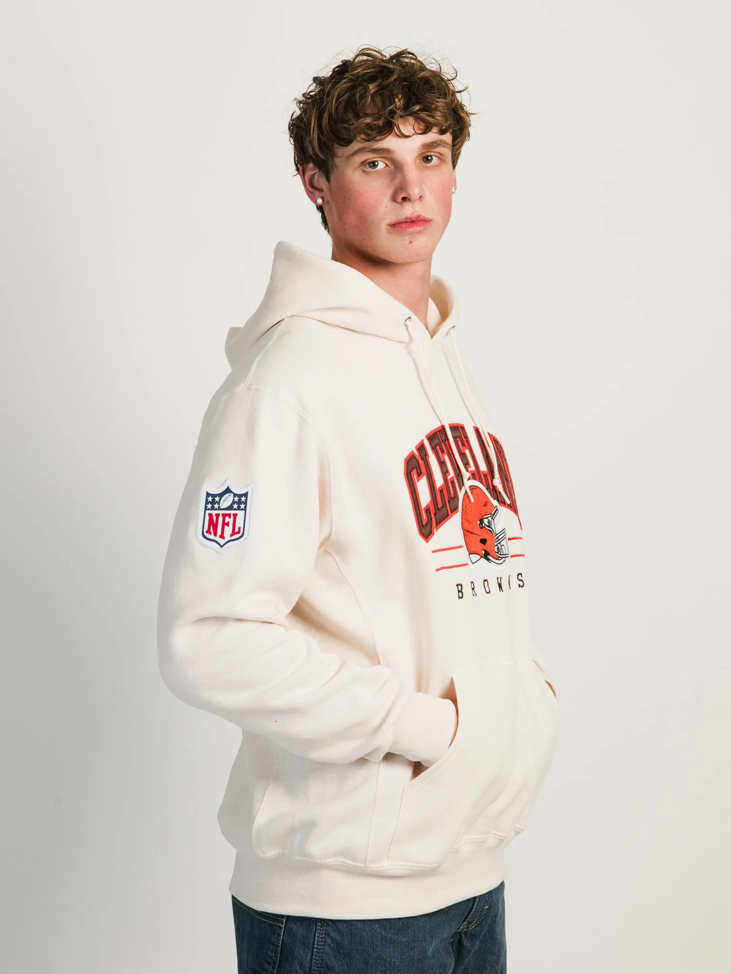 NFL CLEVELAND BROWNS PULLOVER HOODIE sold by Boathouse product image thumbnail 3