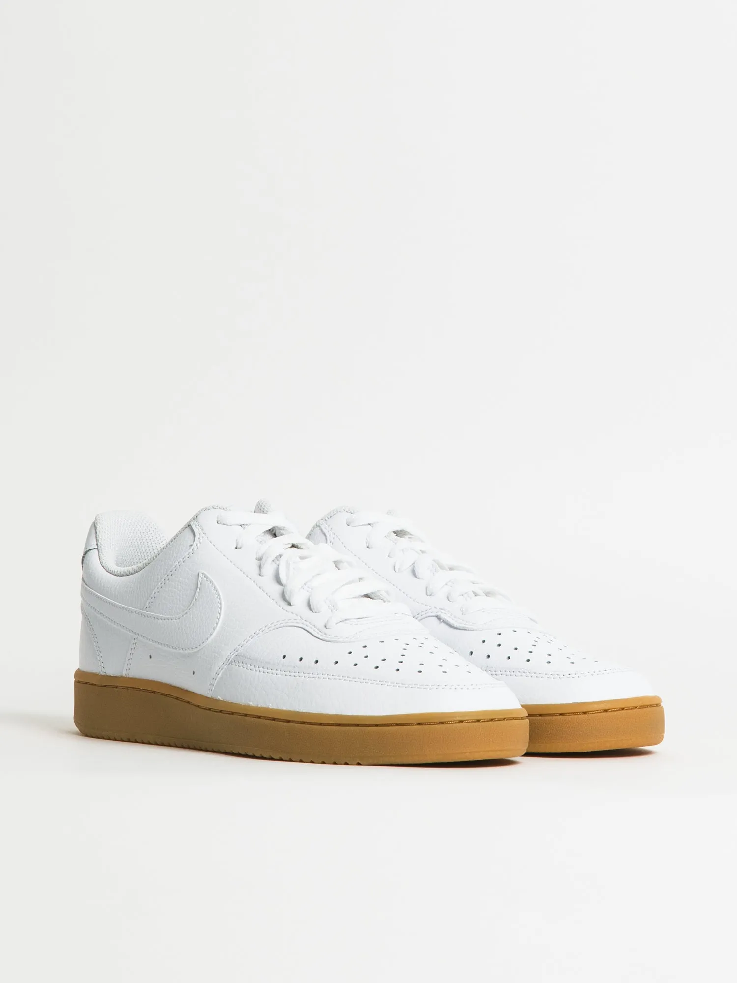 MENS NIKE COURT VISION LOW NEXT NATURE SNEAKER - WHITE/LIGHT BROWN sold by Boathouse product image thumbnail 2