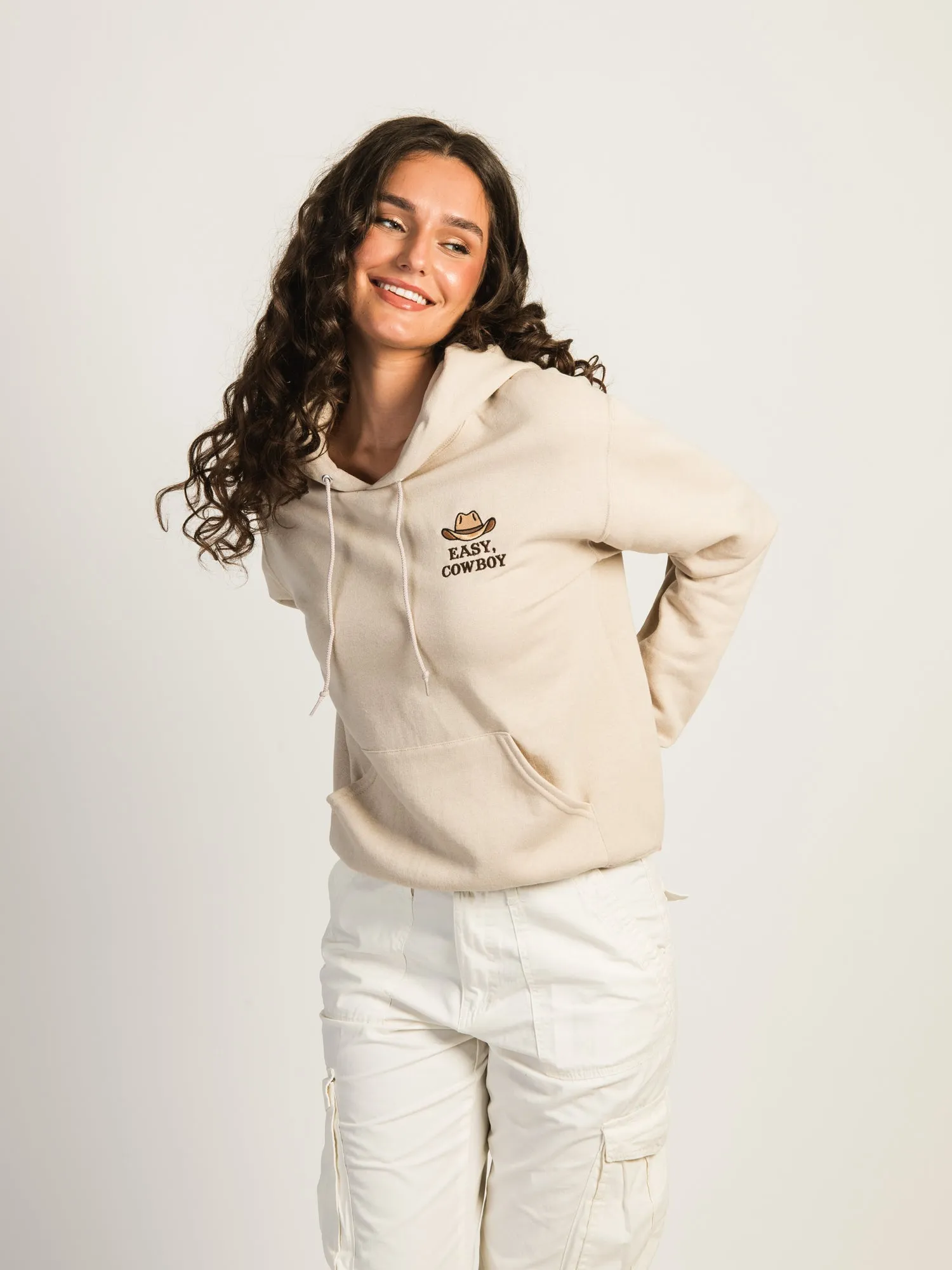 EASY COWBOY EMBROIDERED HOODIE sold by Boathouse product image thumbnail 4