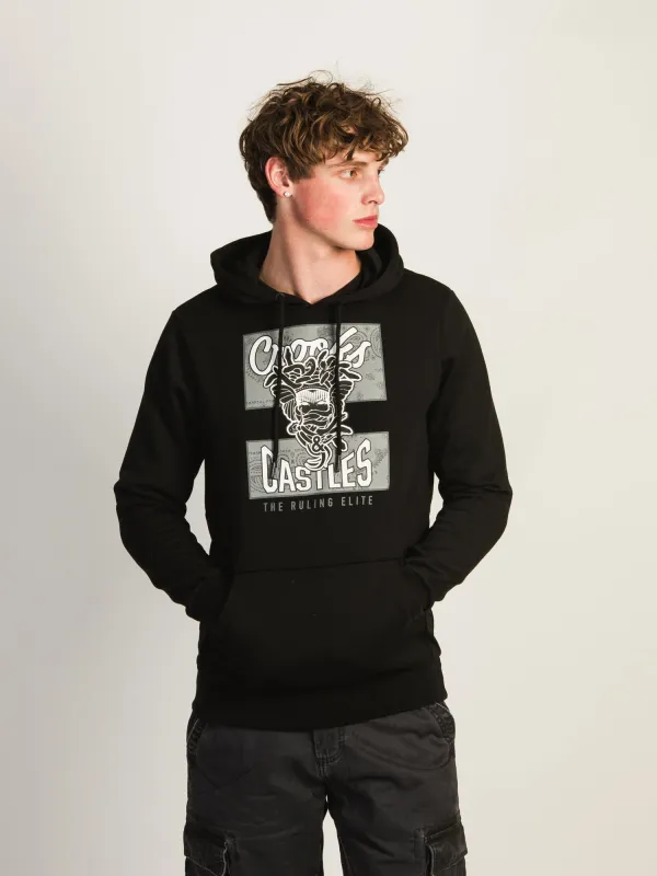 CROOKS & CASTLES GOTHIC MEDUSA PULLOVER HOODIE sold by Boathouse